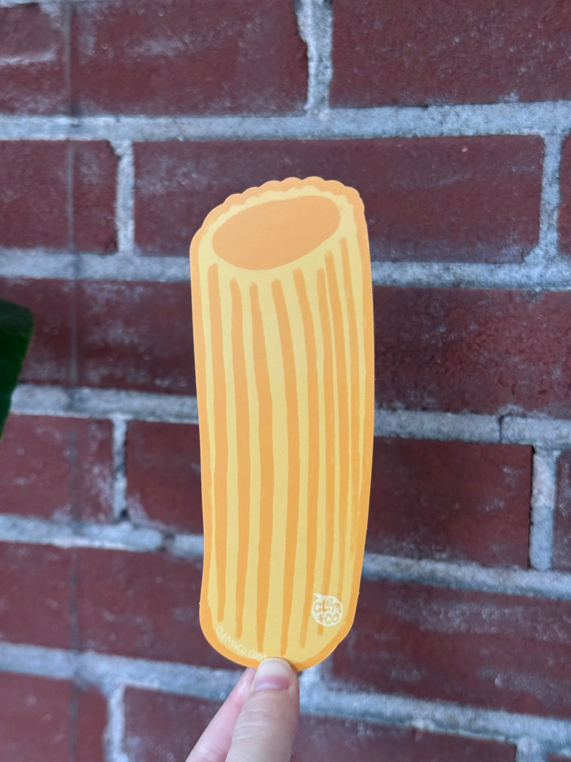 Rigatoni Pasta Bookmark