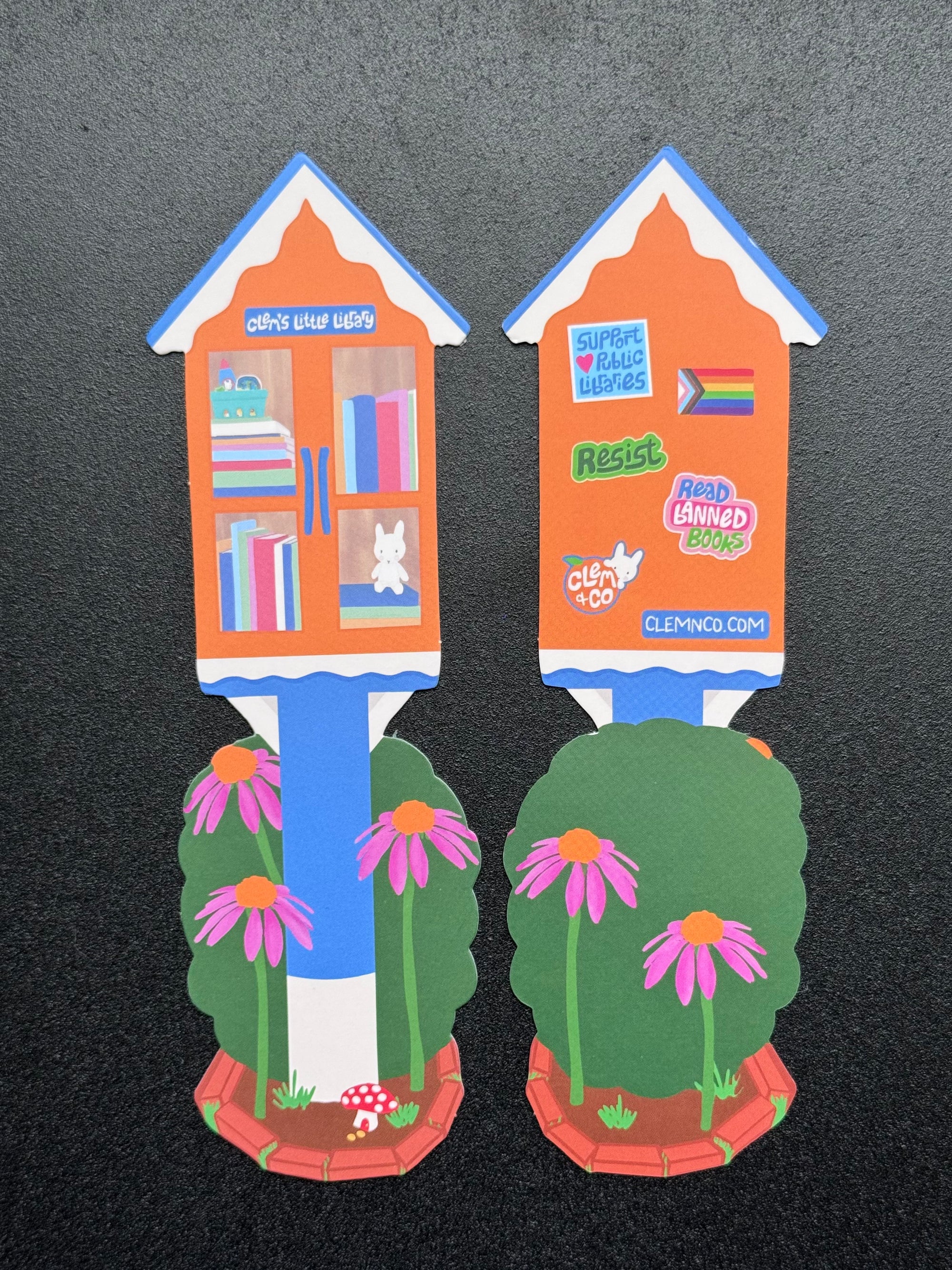 Little Library Bookmark