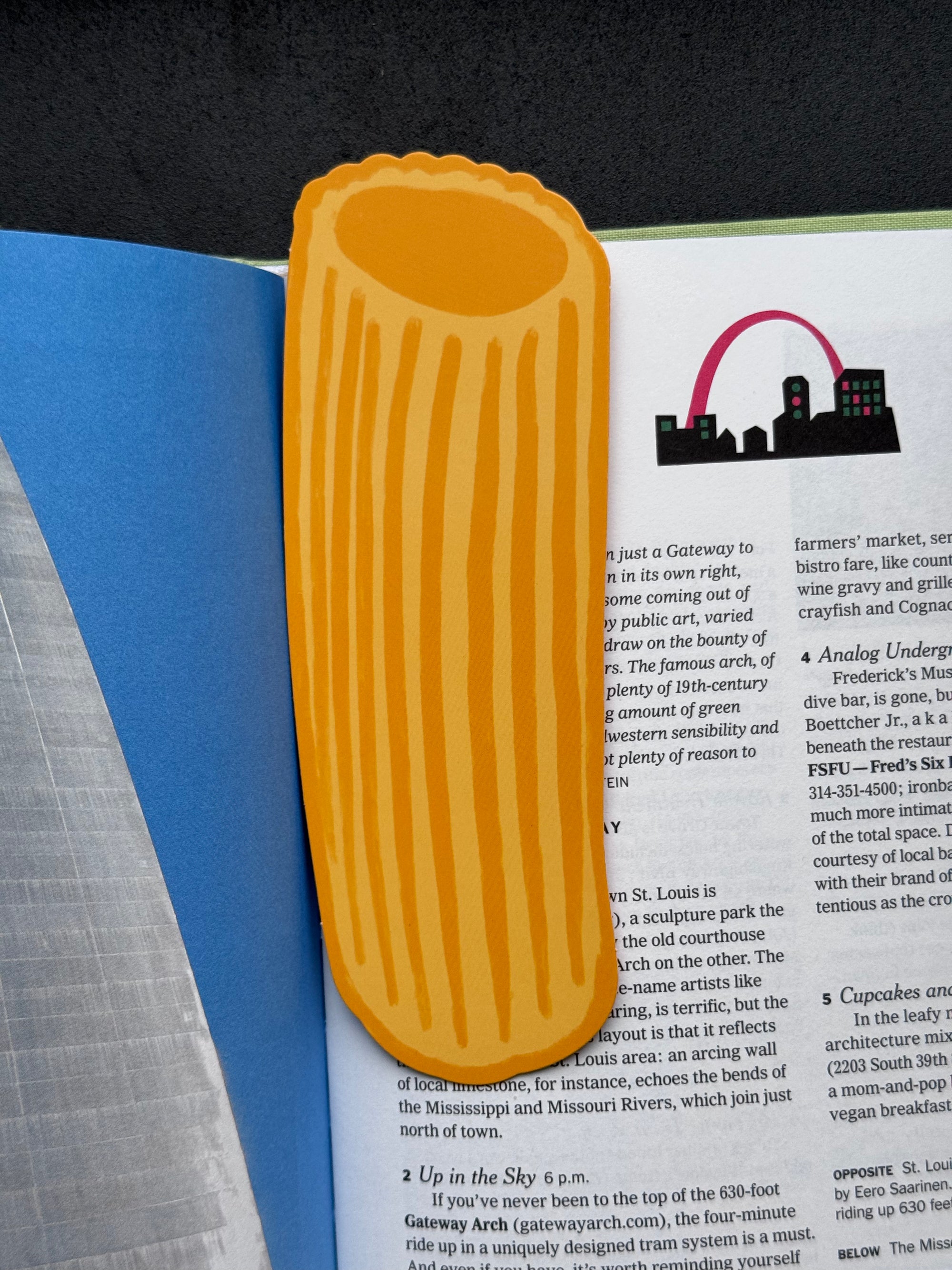 Rigatoni Pasta Bookmark