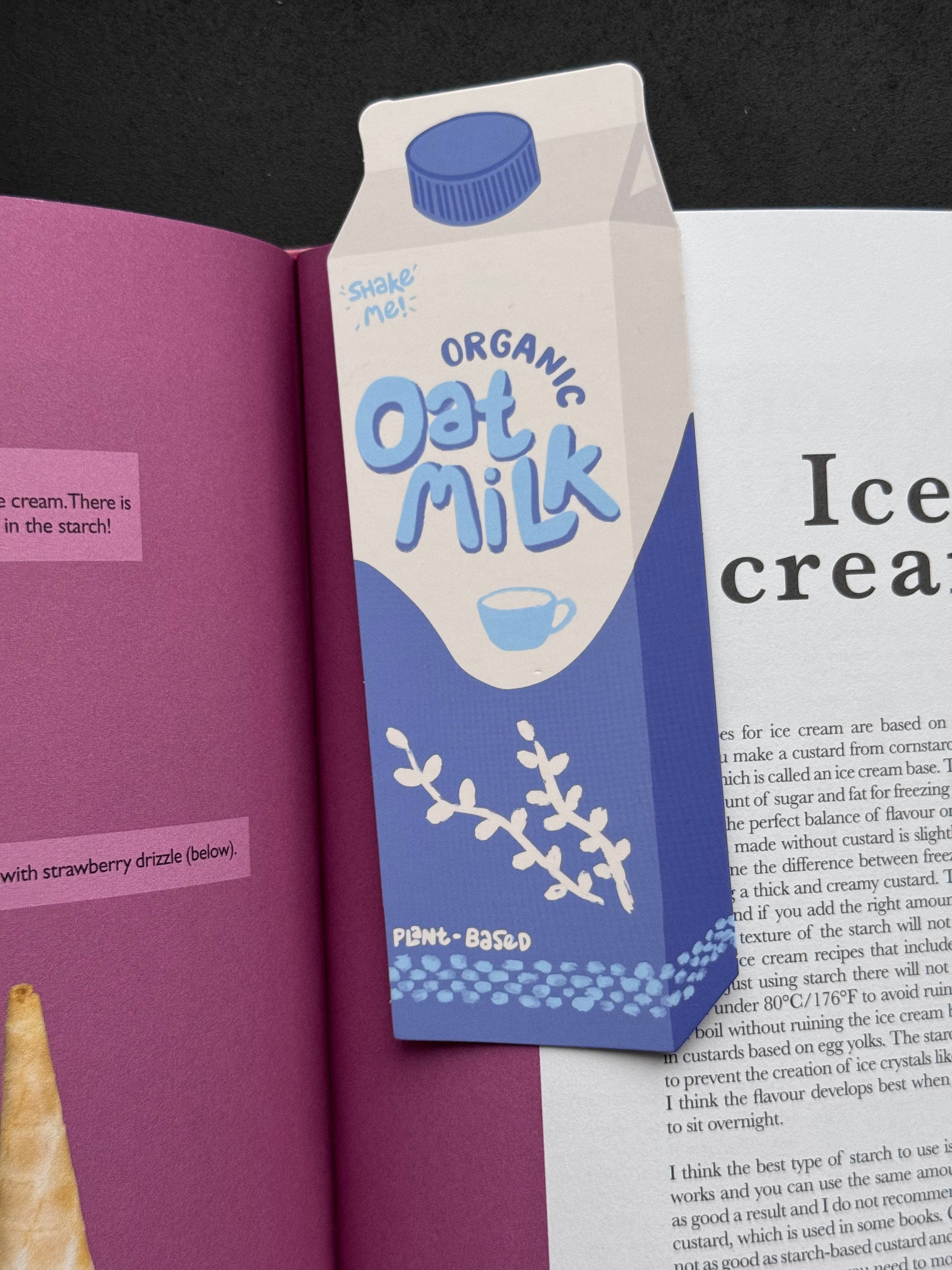 Oat Milk Bookmark