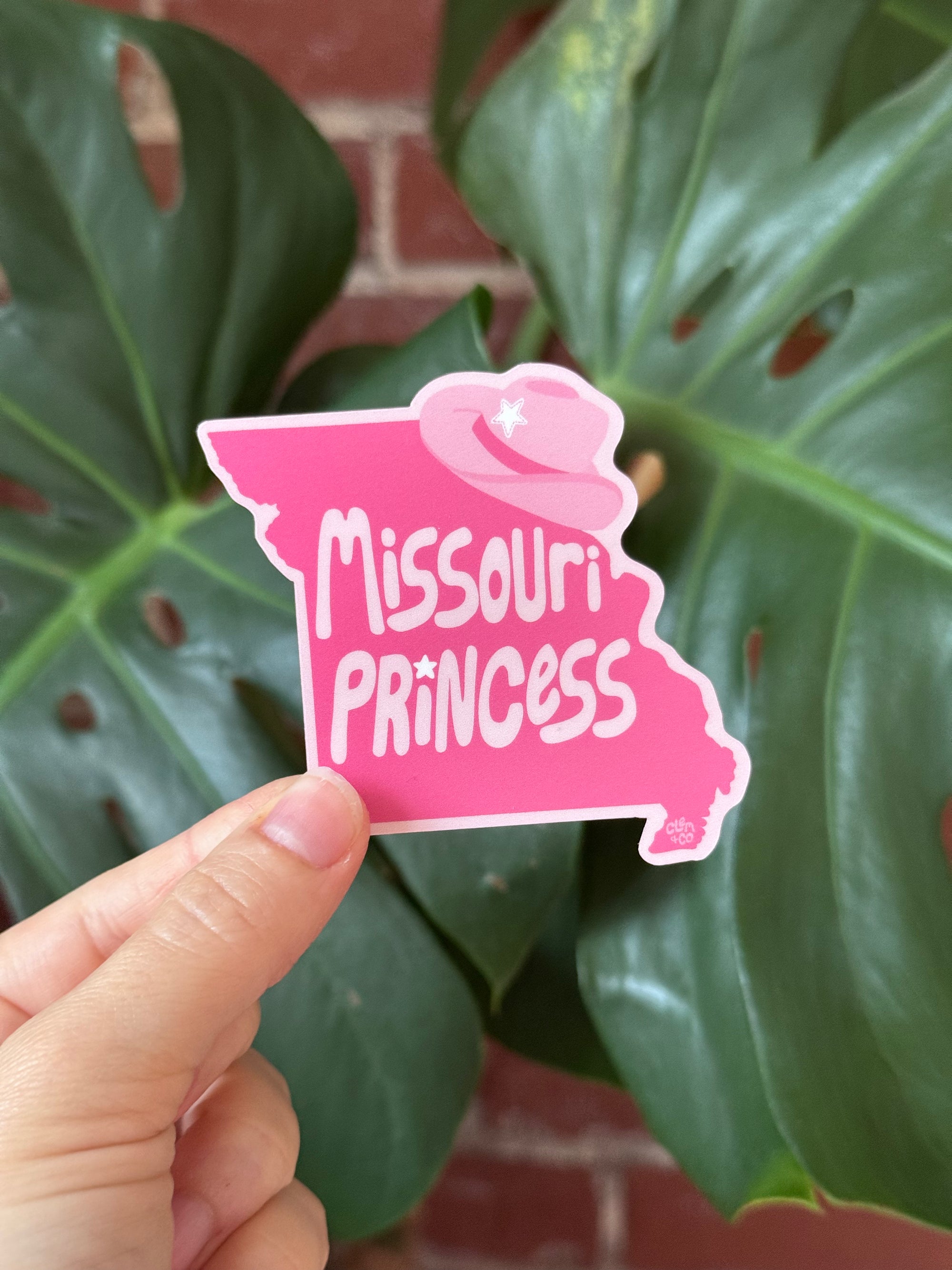 Missouri Princess Sticker