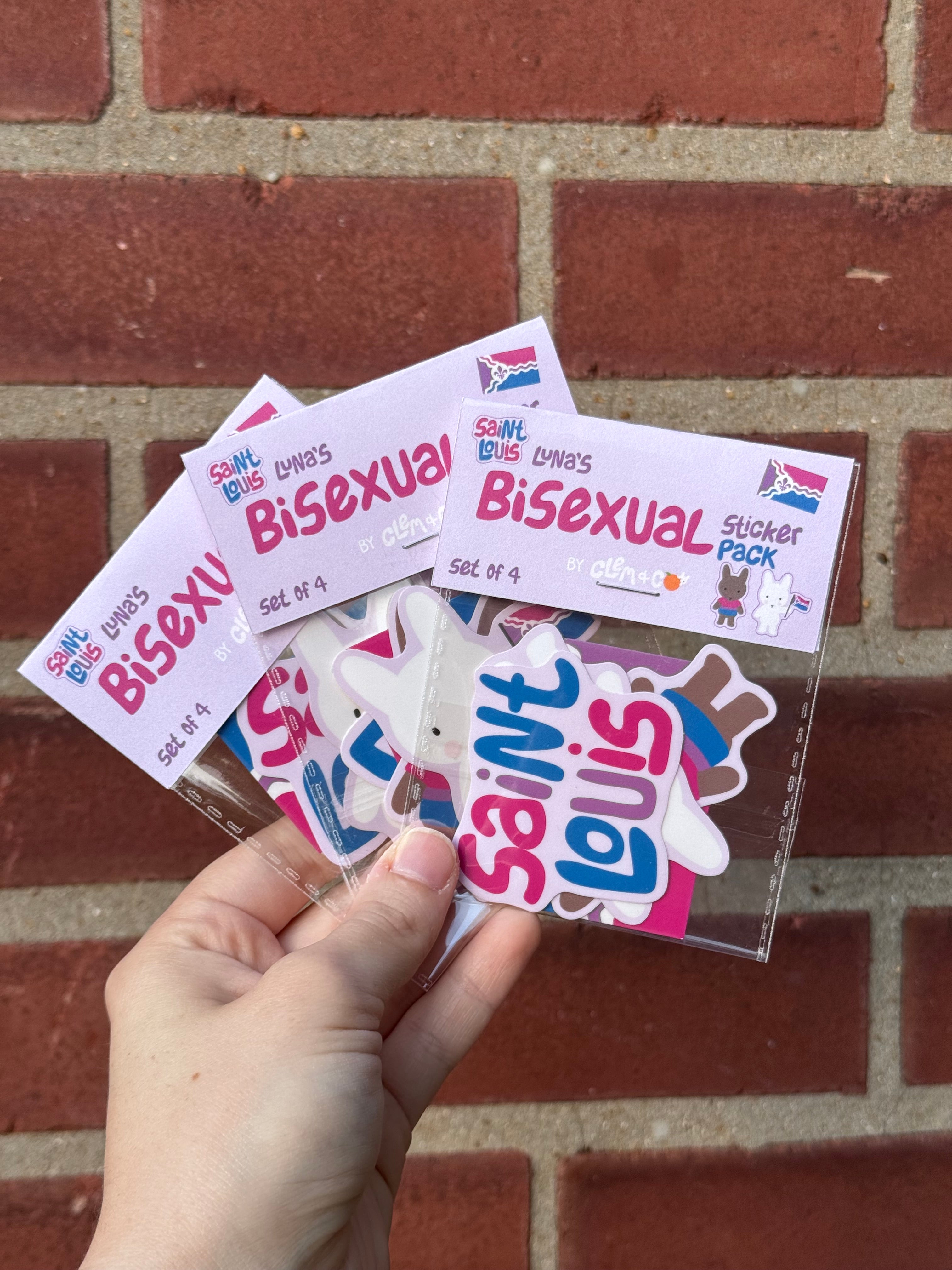 Saint Louis Pride Sticker Packs