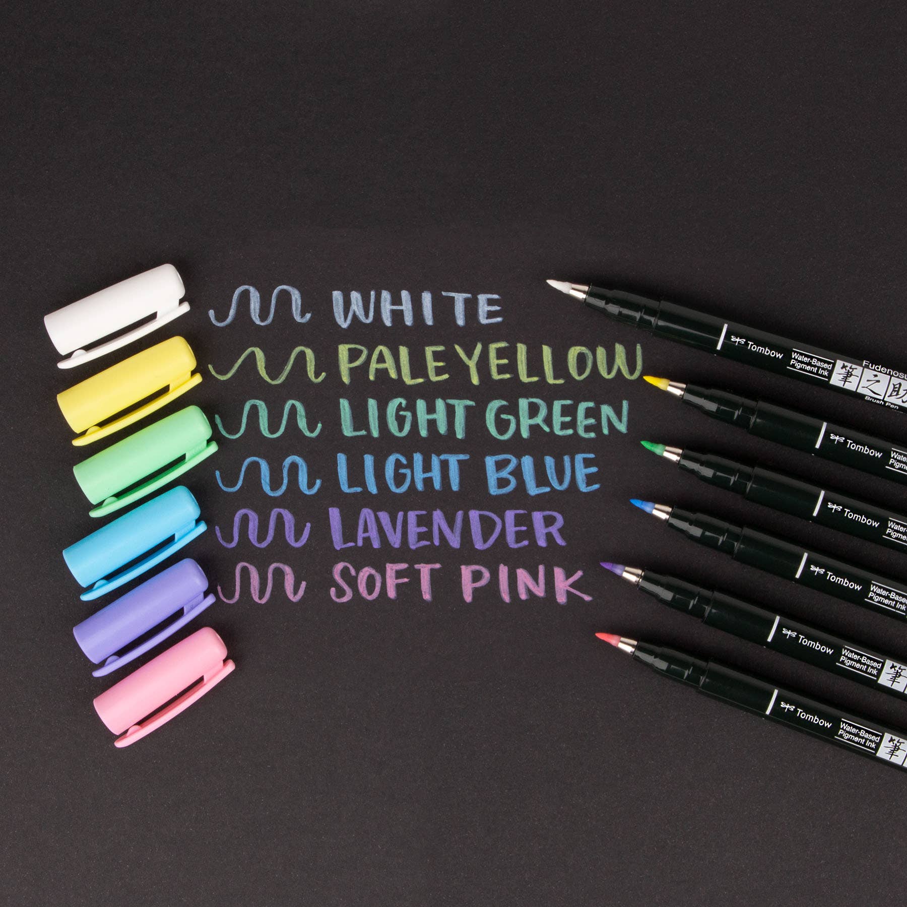 Fudenosuke Pastel Brush Pen