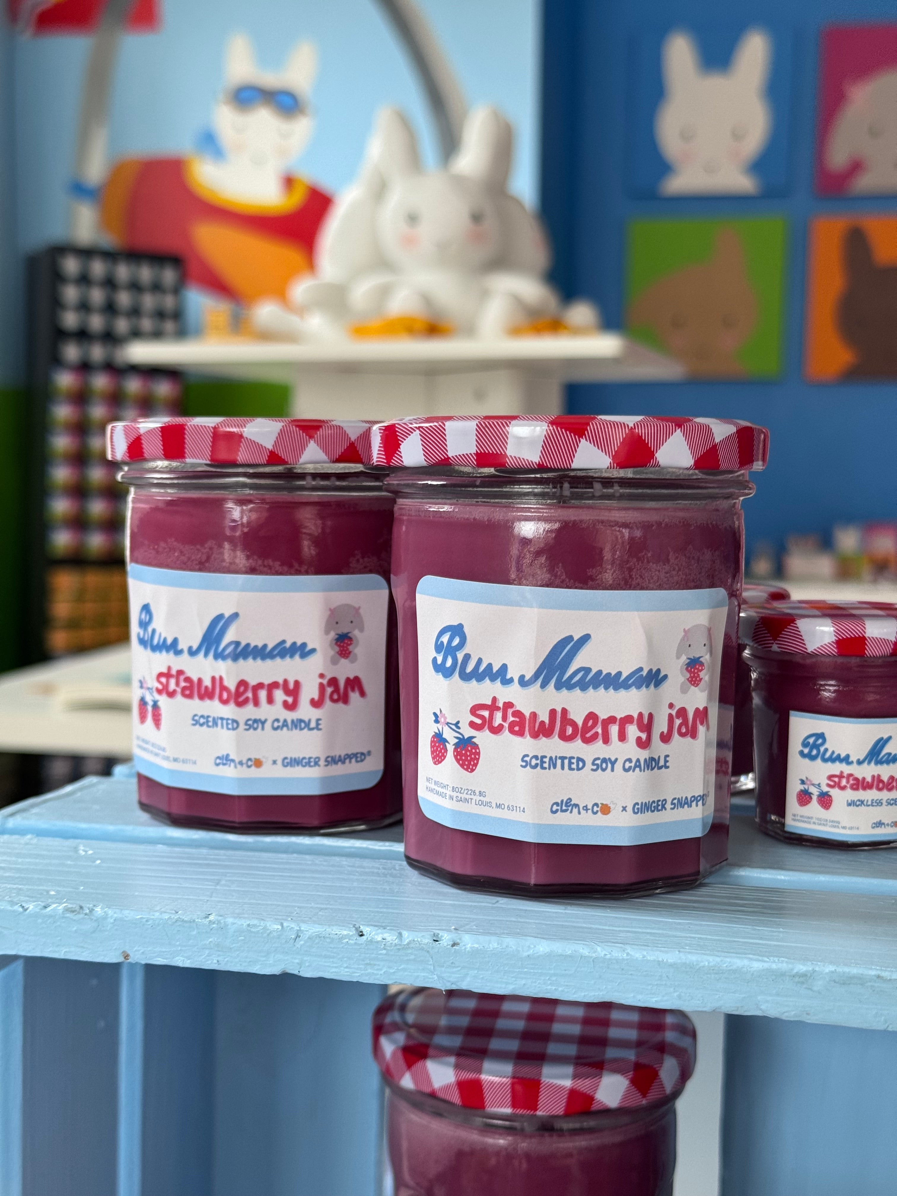 Bun Maman Jam Candle – Clem & Co x Ginger Snapped