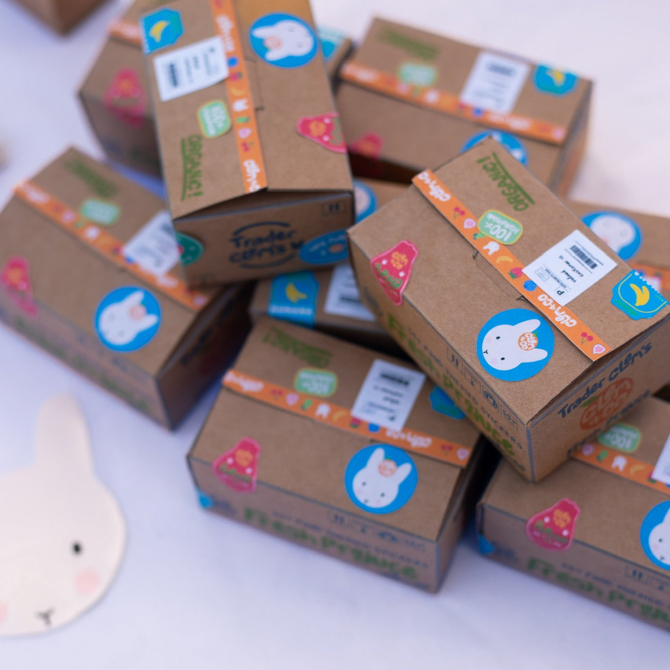 Trader Clem's Fresh Produce Mini Sticker Box Set