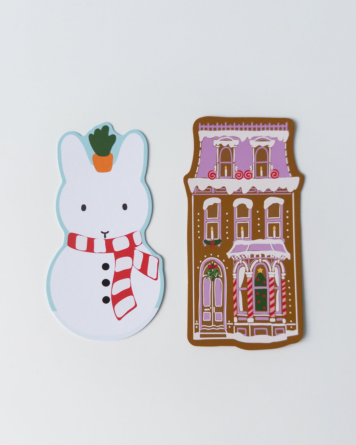 Clem the Snowbun Bookmark - Winter Bunderland
