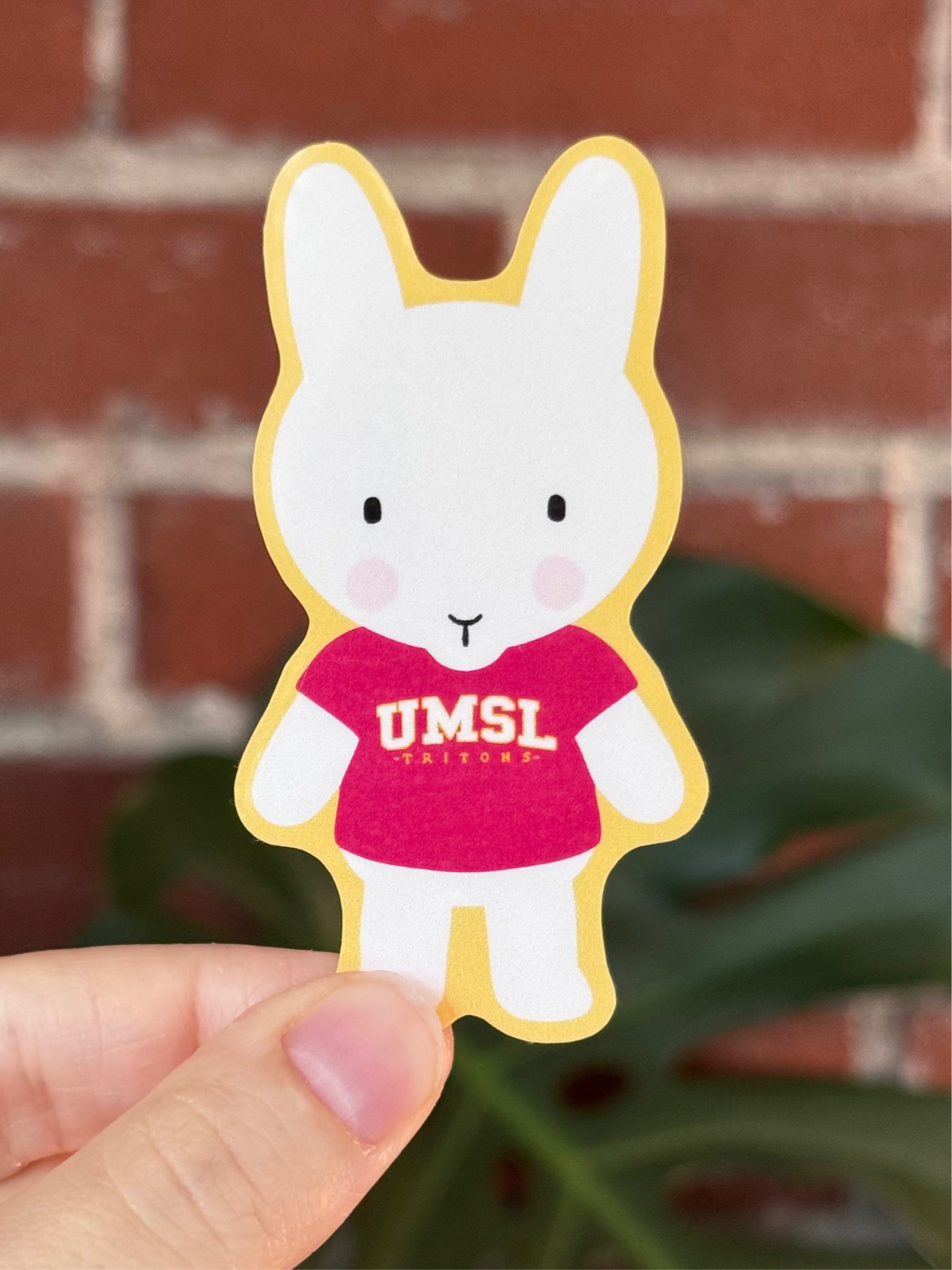 Clem Goes to College Sticker: UMSL Edition!