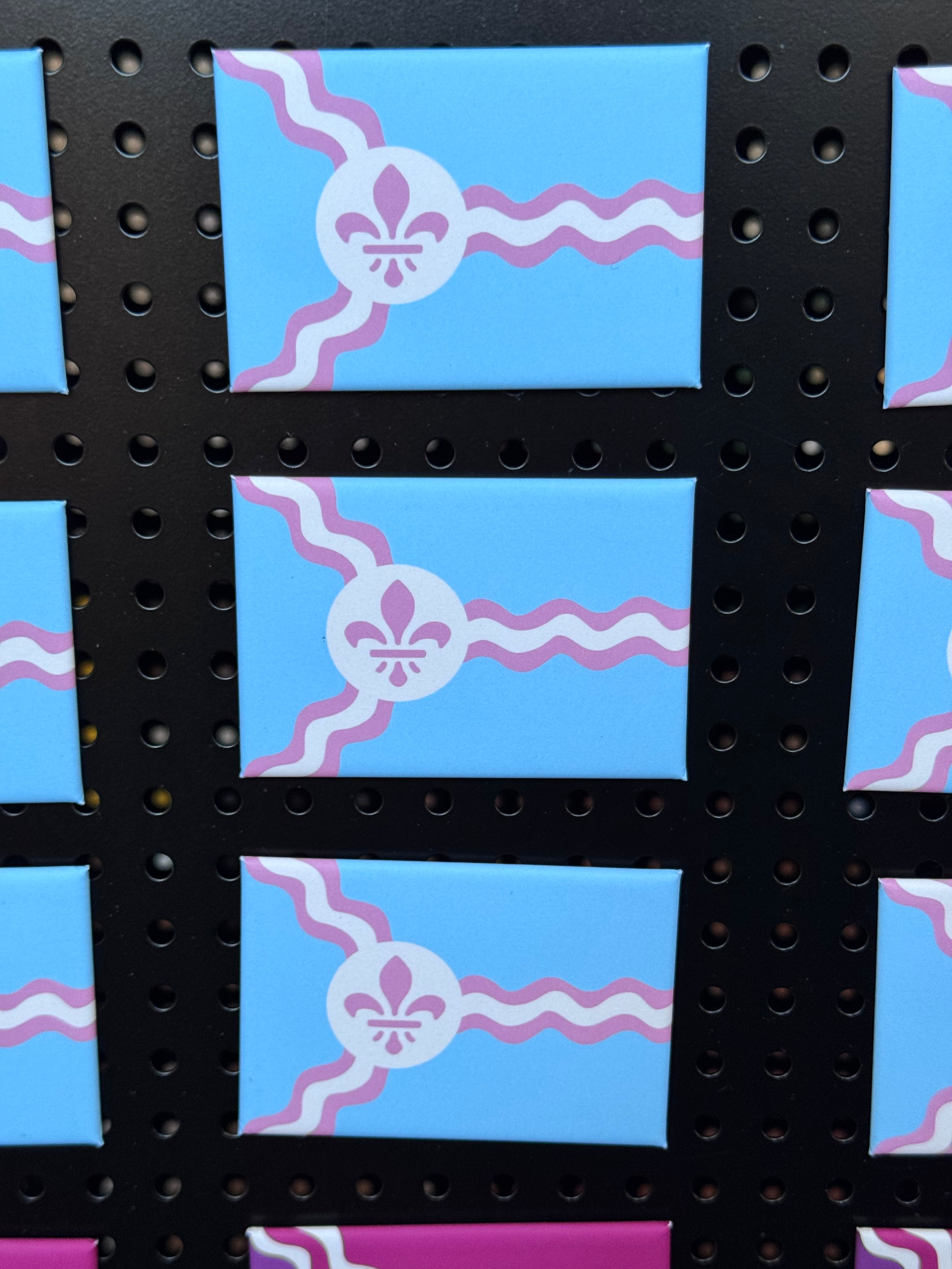 Saint Louis Pride Flag Magnets