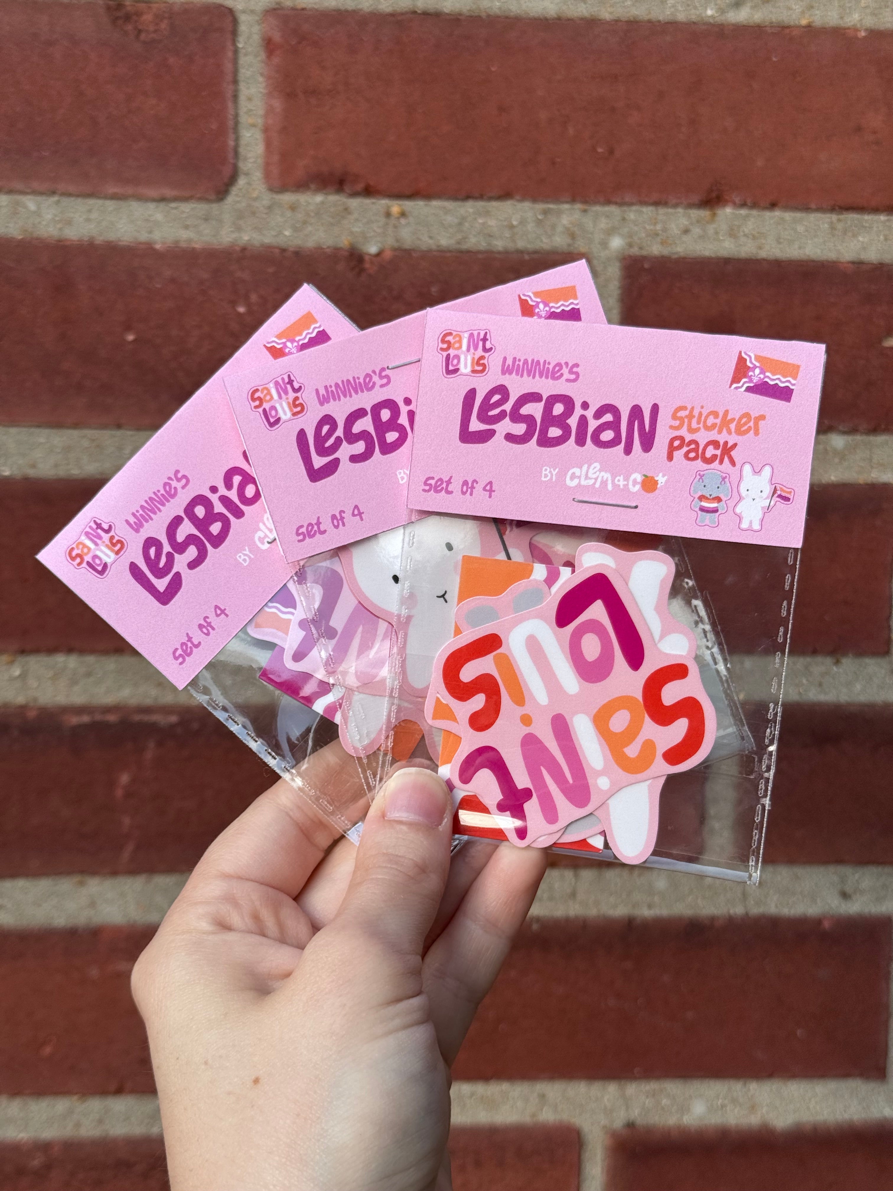 Saint Louis Pride Sticker Packs