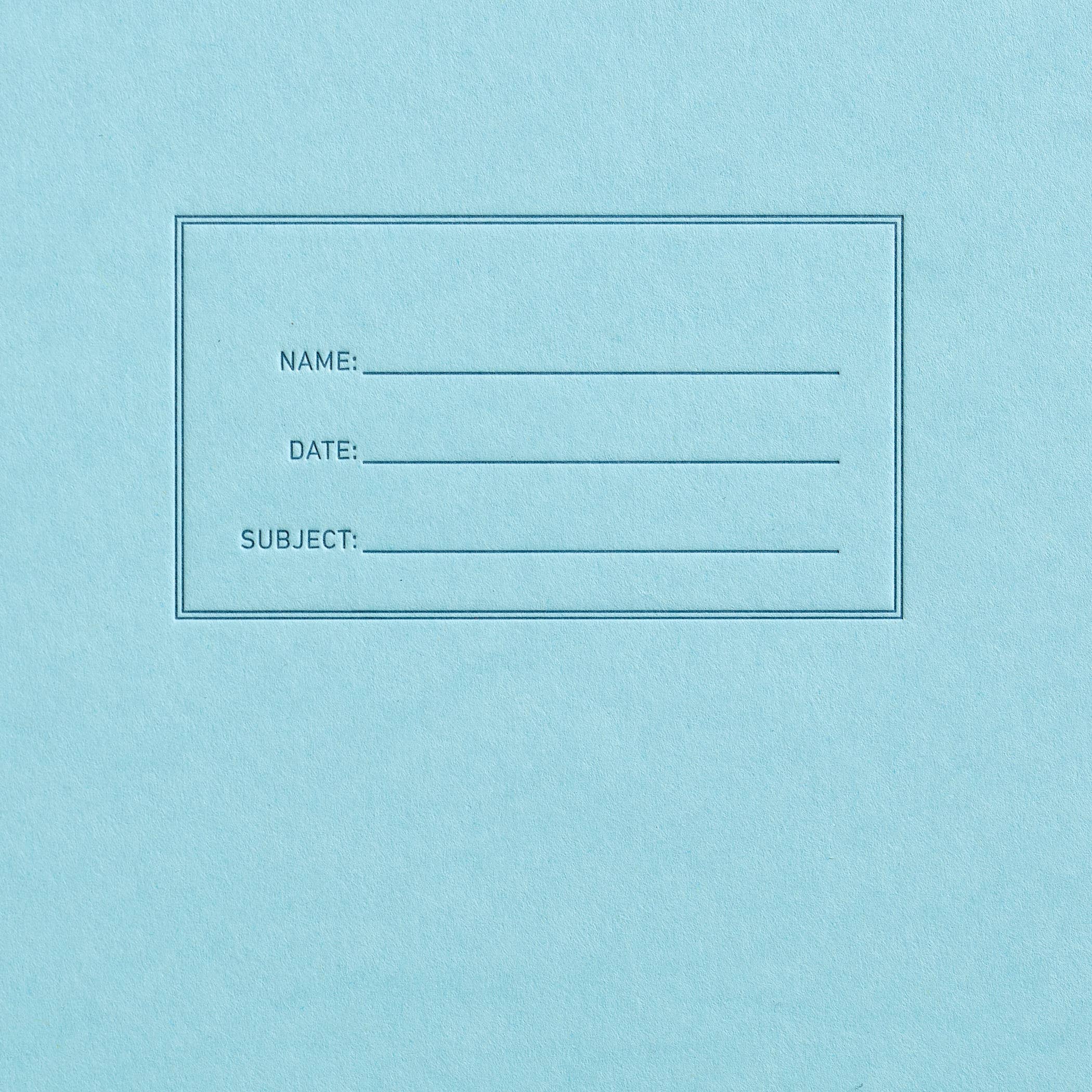 Standard Notebook, Shorthand Press - Pool