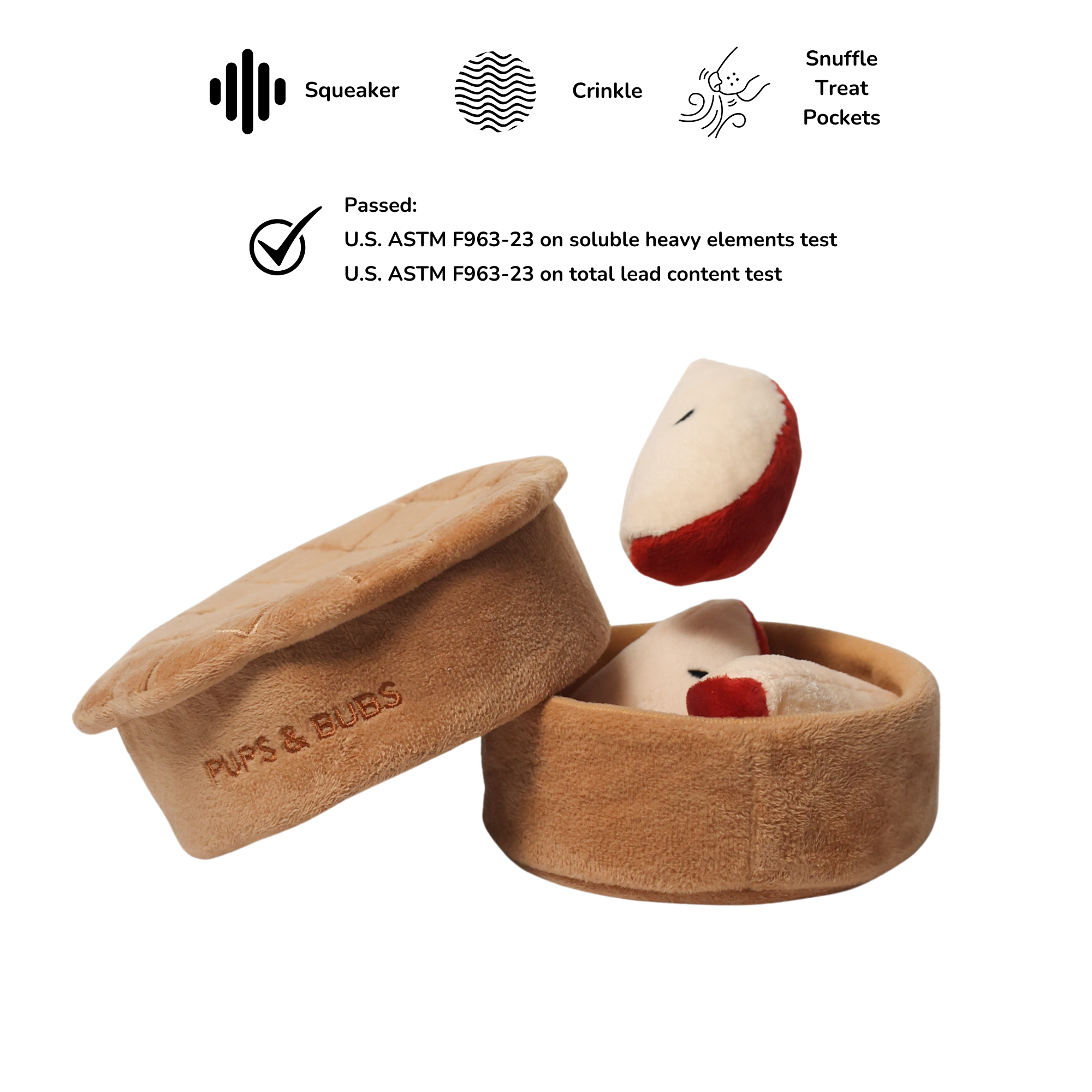Apple Pie Forage Toy