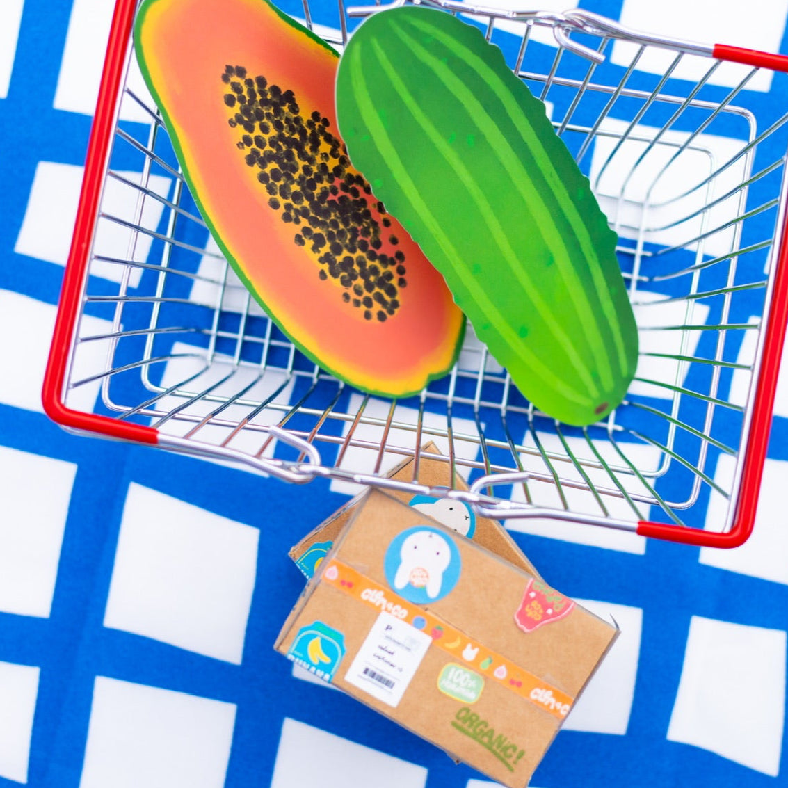 Trader Clem's Fresh Produce Mini Sticker Box Set