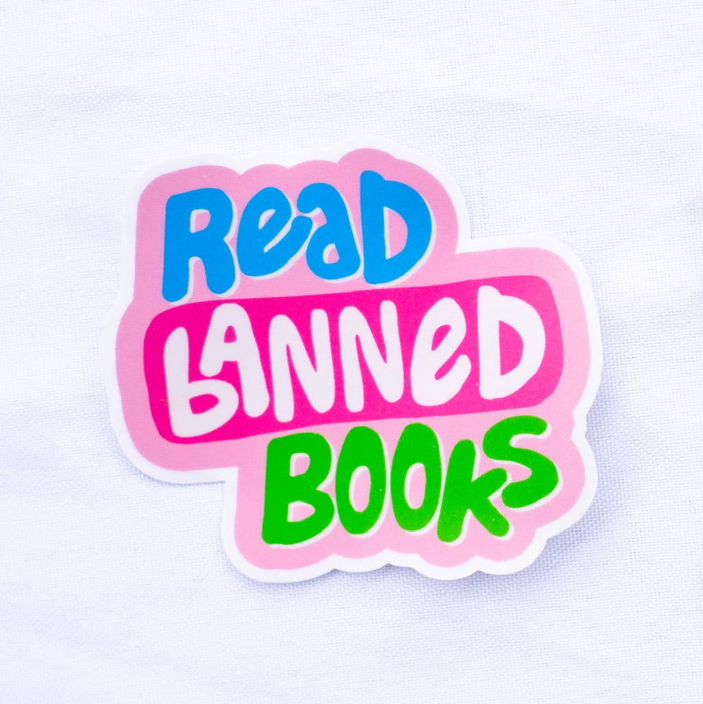 Read Banned Books Sticker