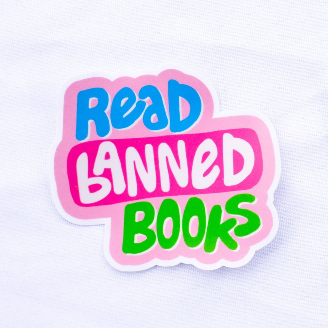 Read Banned Books Sticker