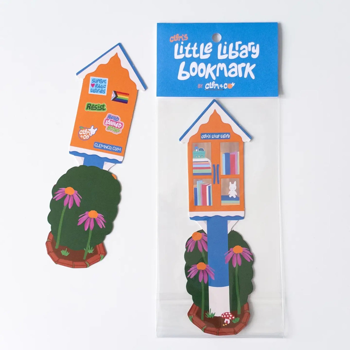 Little Library Bookmark
