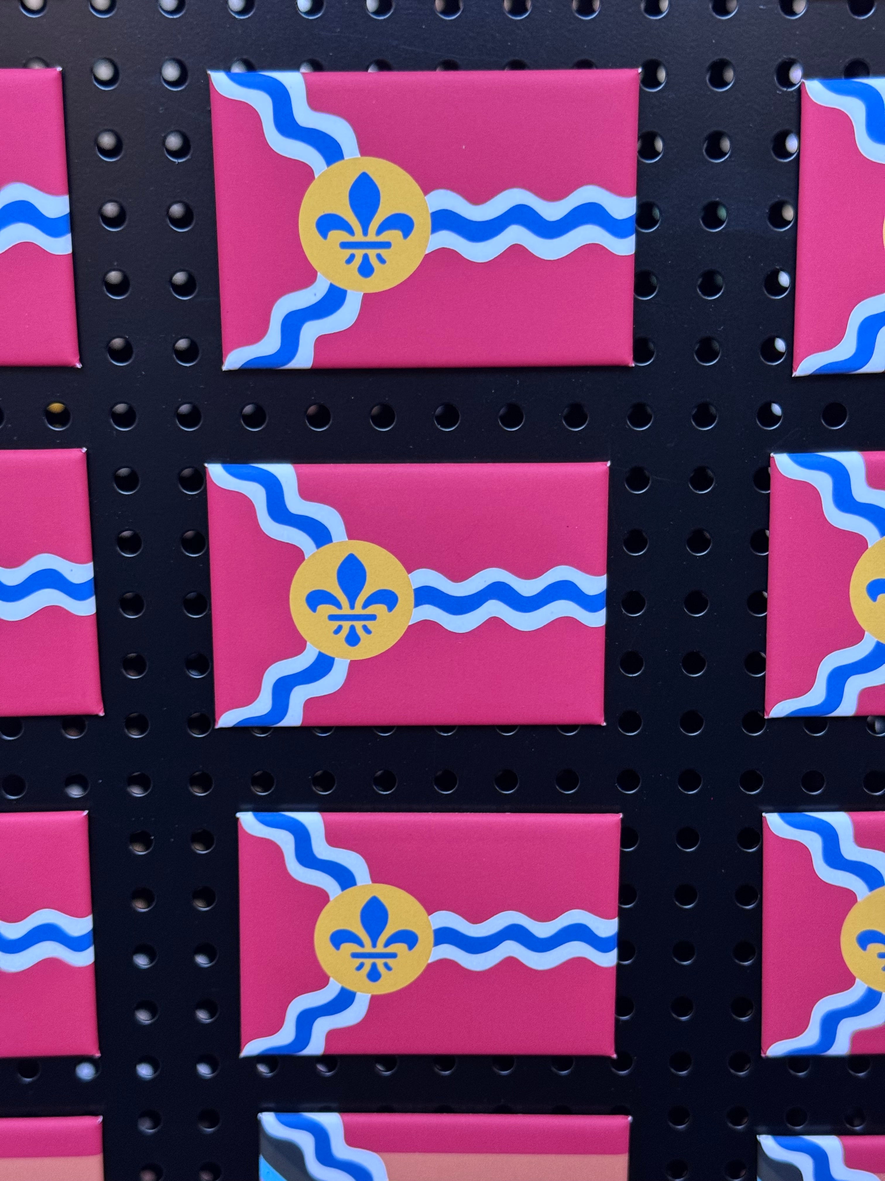 Saint Louis Flag Magnet