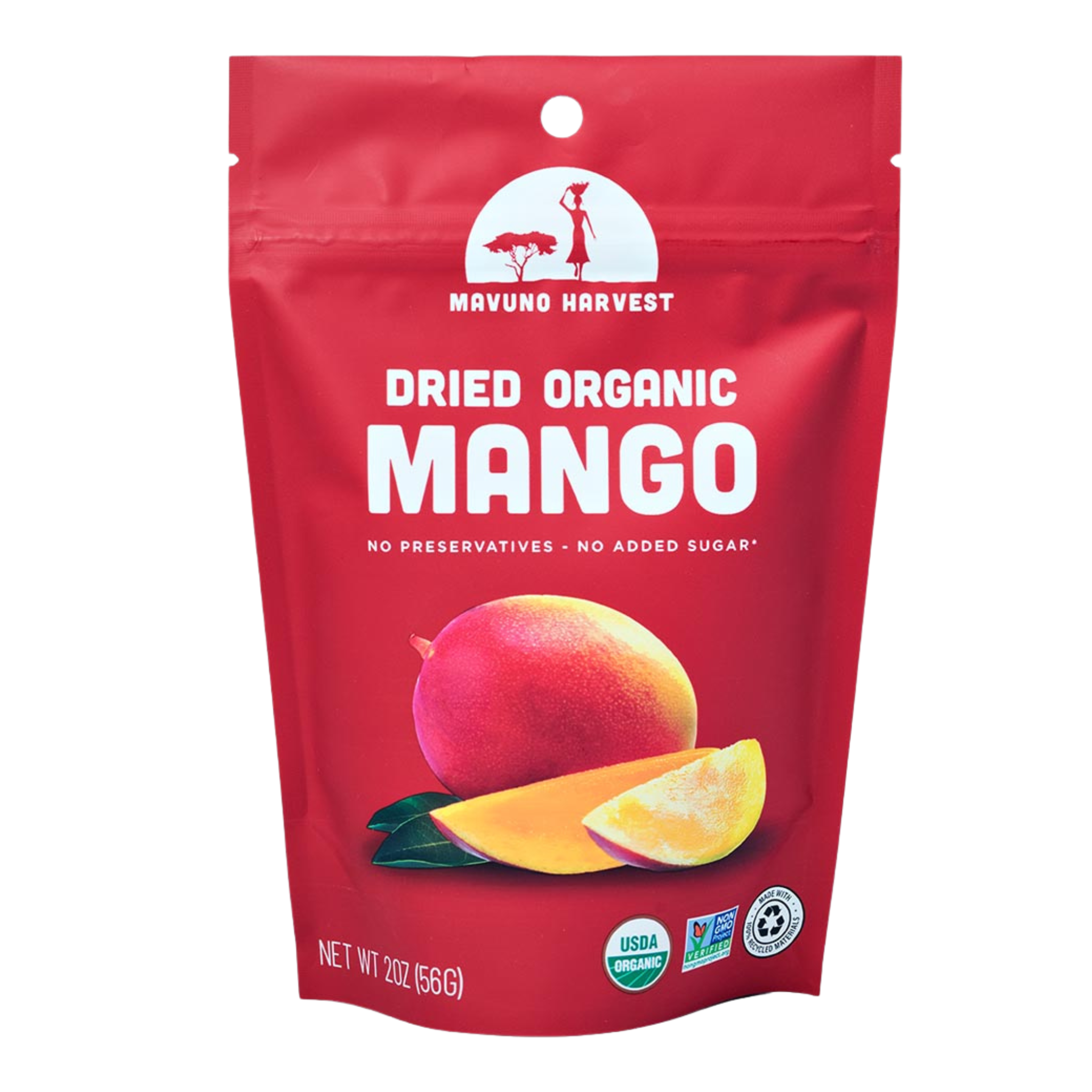 Organic Dried Mango, 2oz
