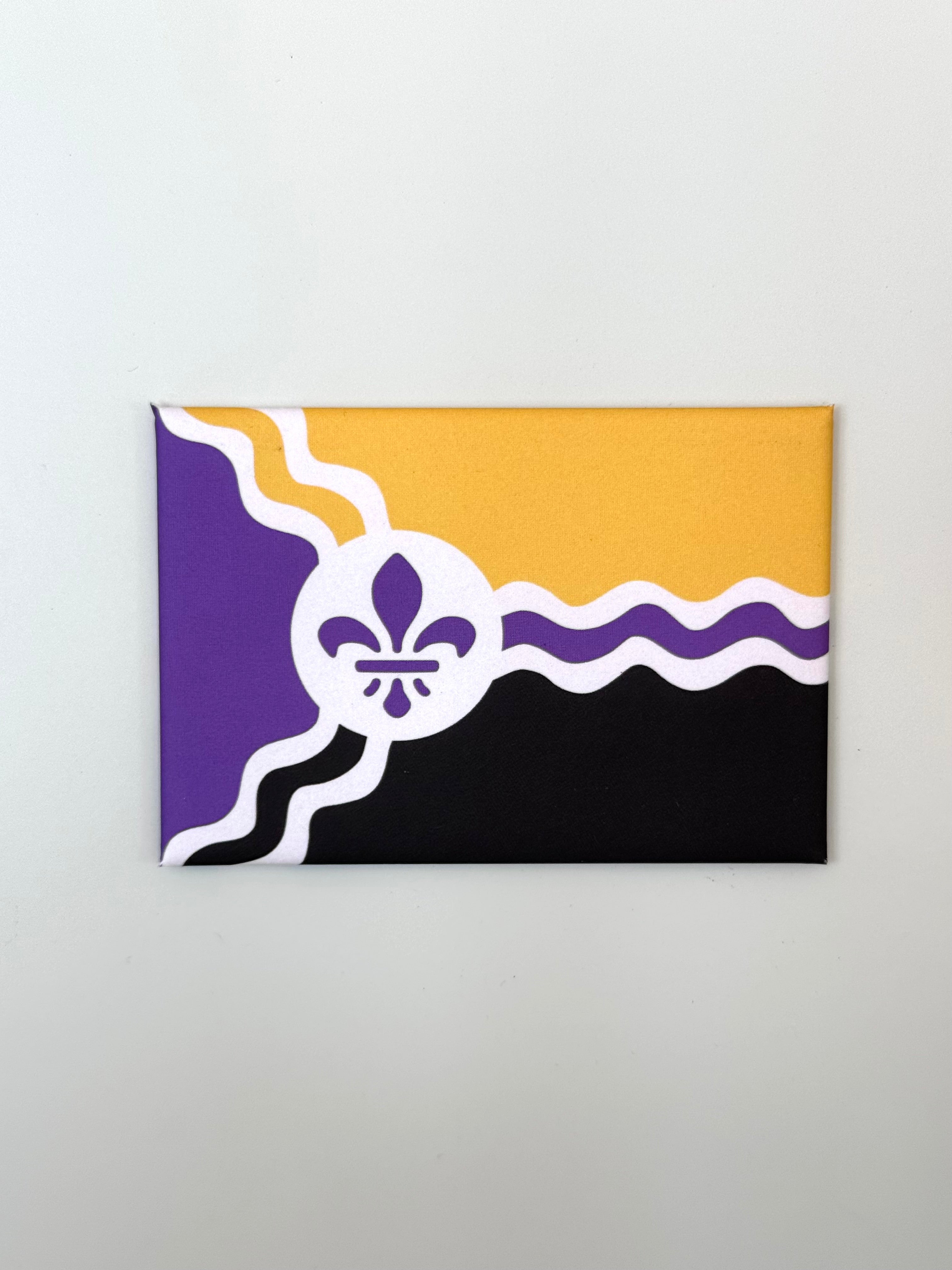 Non-binary Saint Louis Pride Flag Magnet