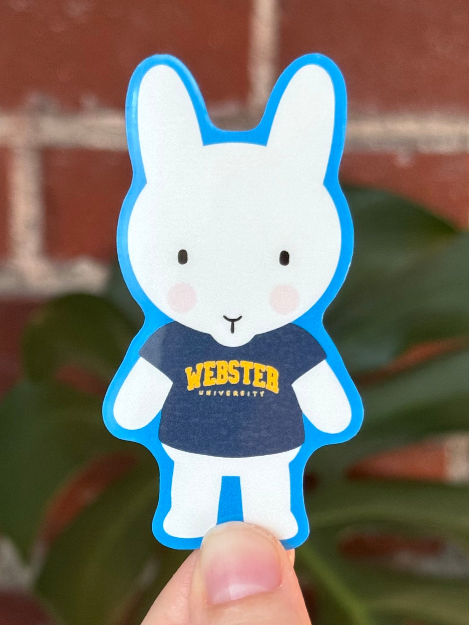 Clem Goes to College Sticker: Webster Edition!