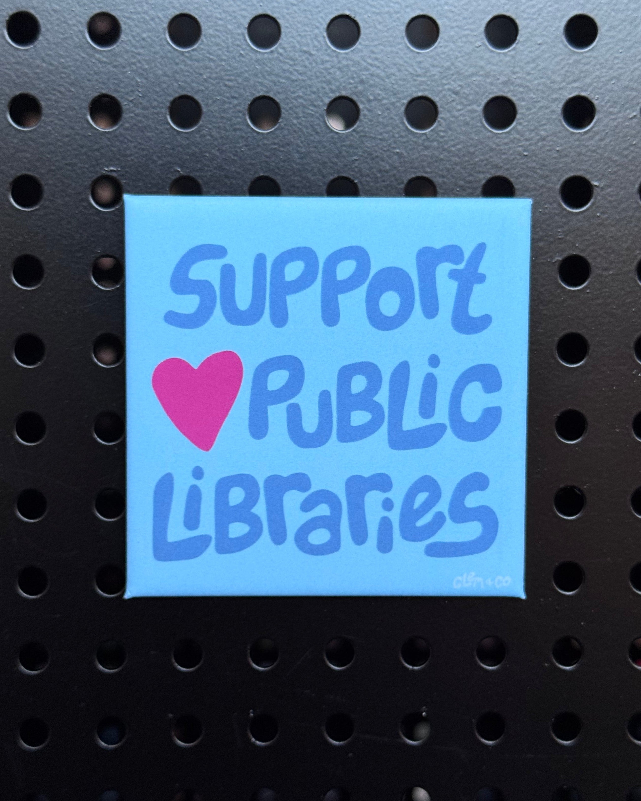 Support Public Libraries Magnet