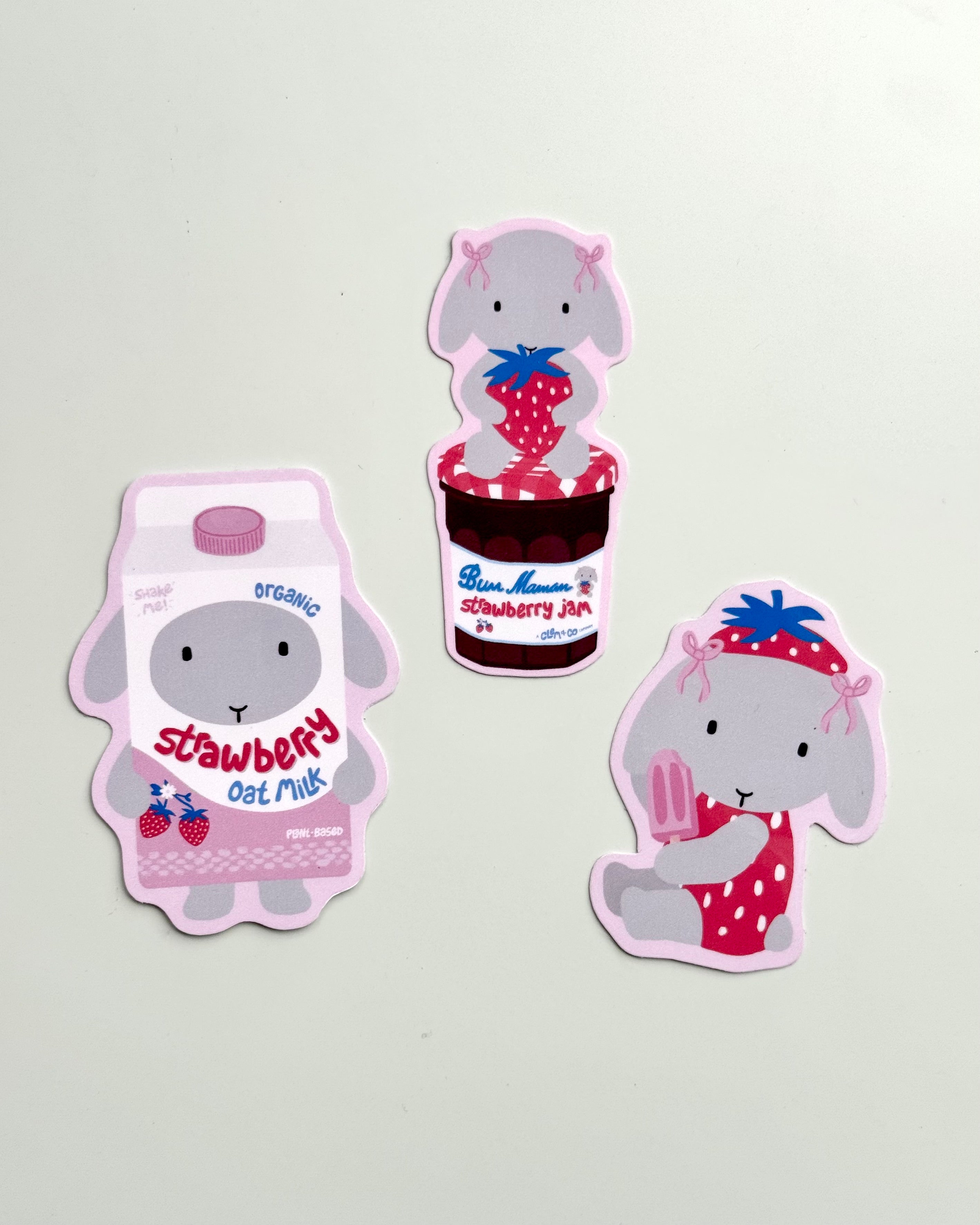 Winnie the Bun & Bun Maman Jam Sticker