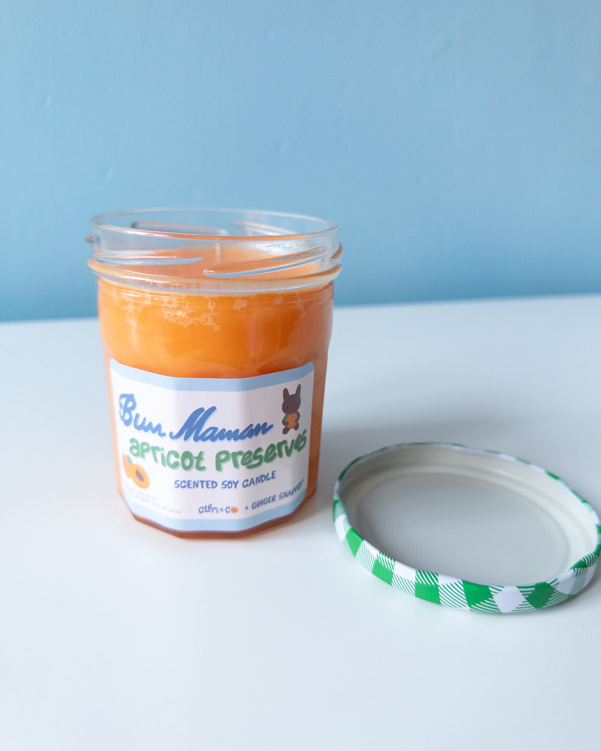 Apricot Preserves Candle – Clem & Co x Ginger Snapped