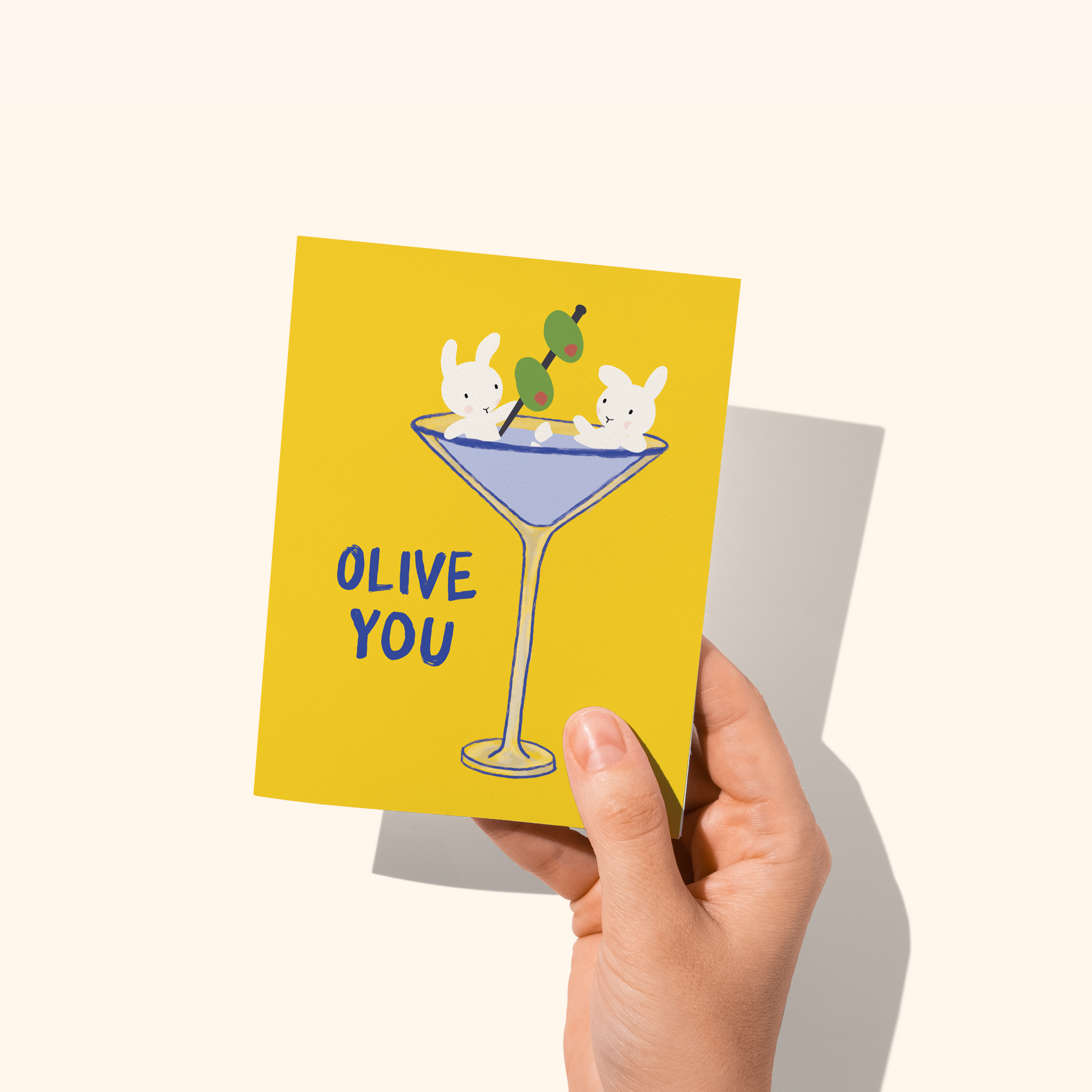 Olive You Card