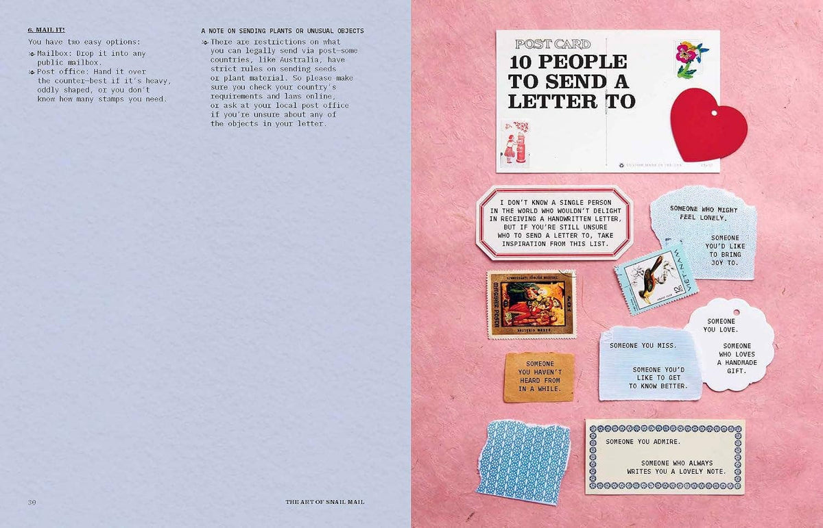 The Art of Snail Mail Book