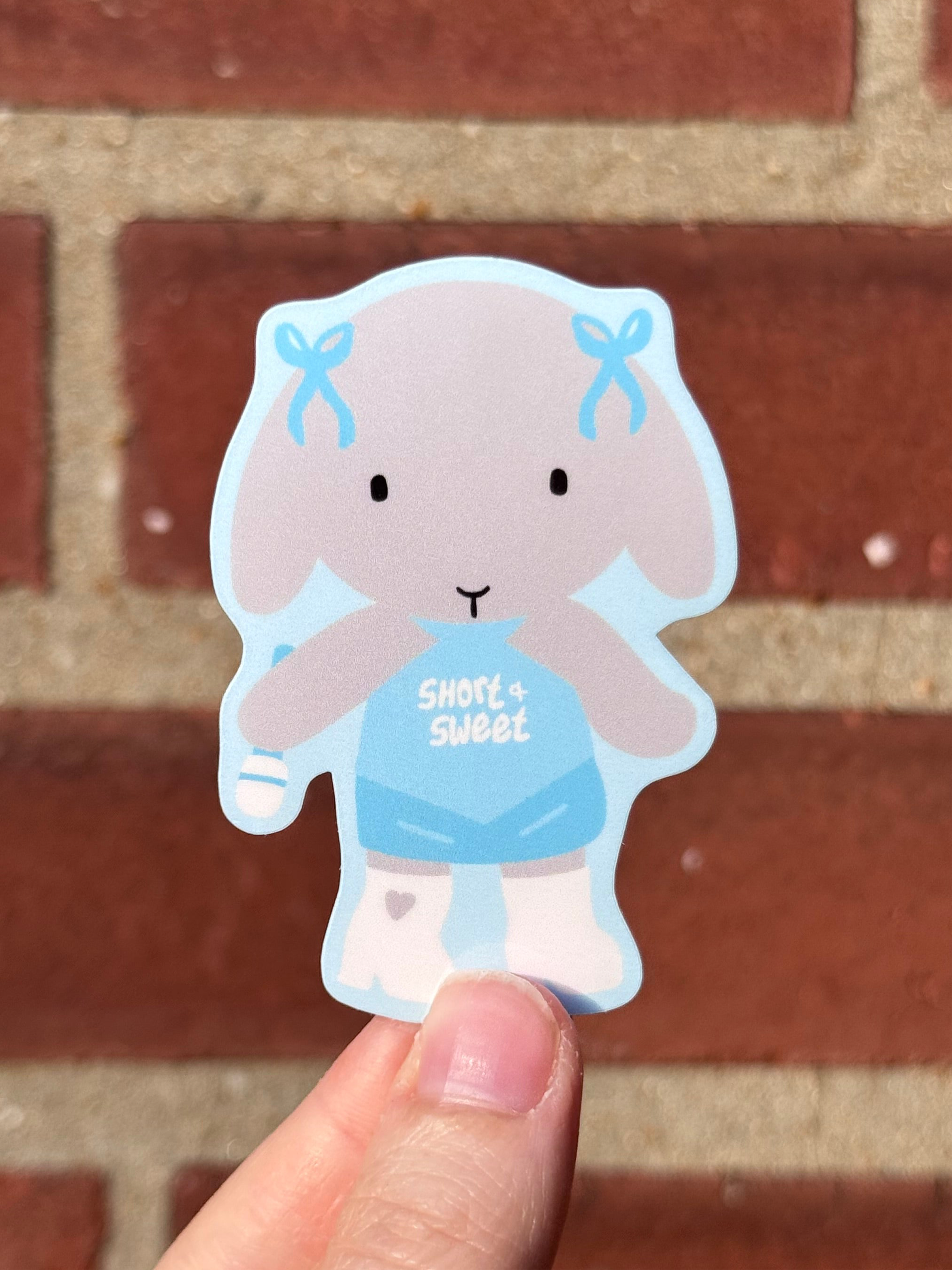 Winnie the Short & Sweet Bun Sticker