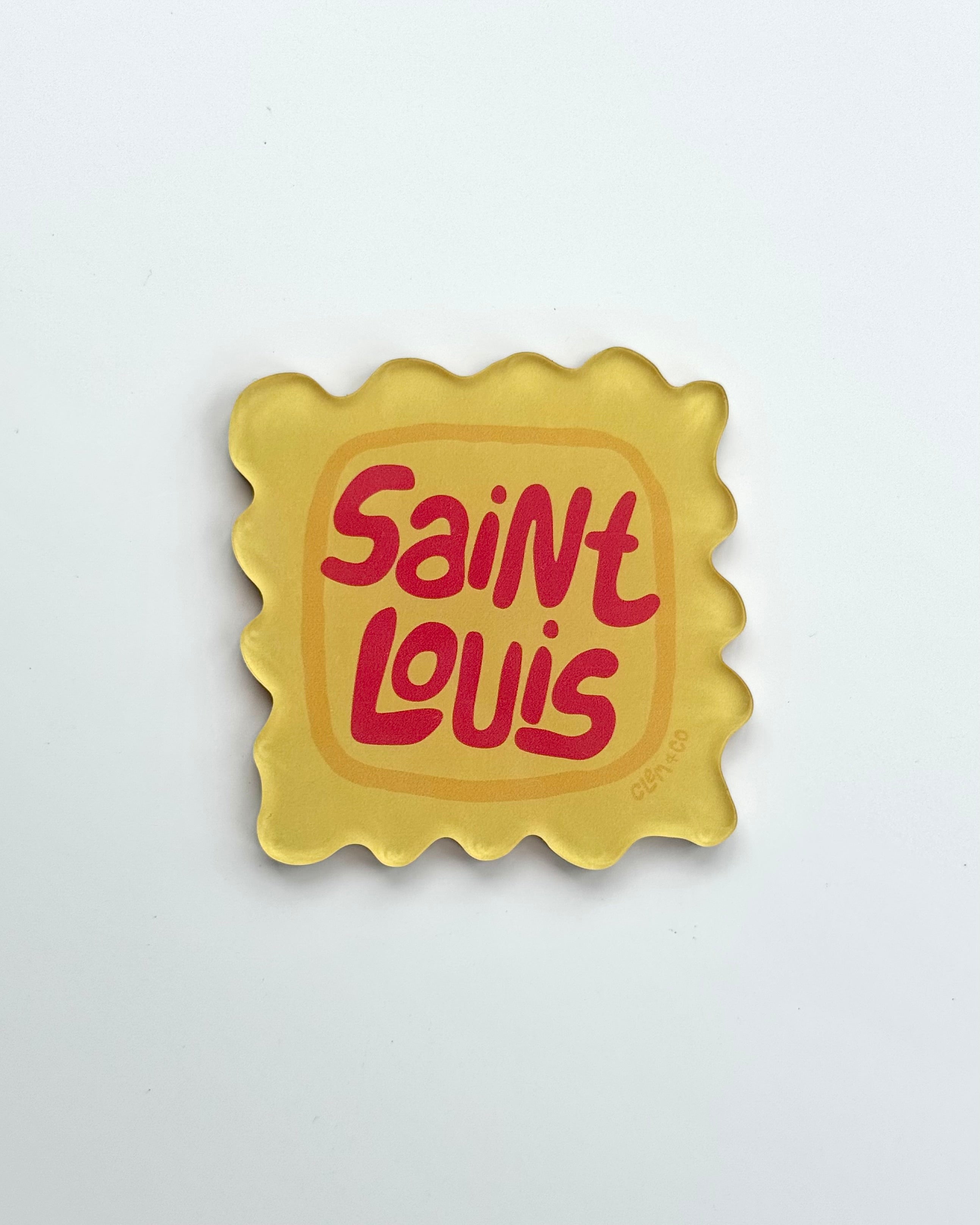 Saint Louis Toasted Ravioli Magnet