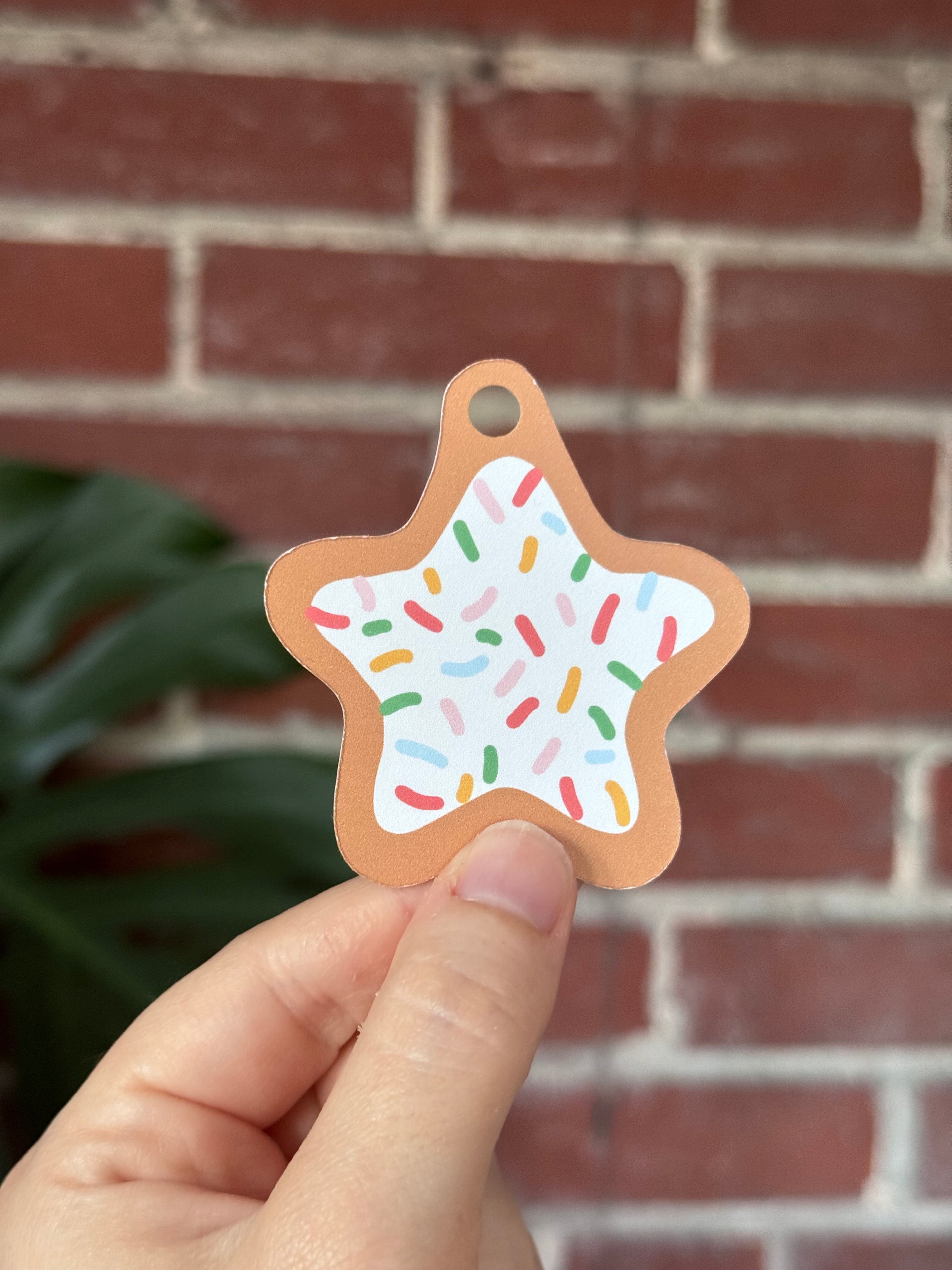 Christmas Cookies Gift Tags, Set of 8  - “Sugarplums & Gingerbread Buns"