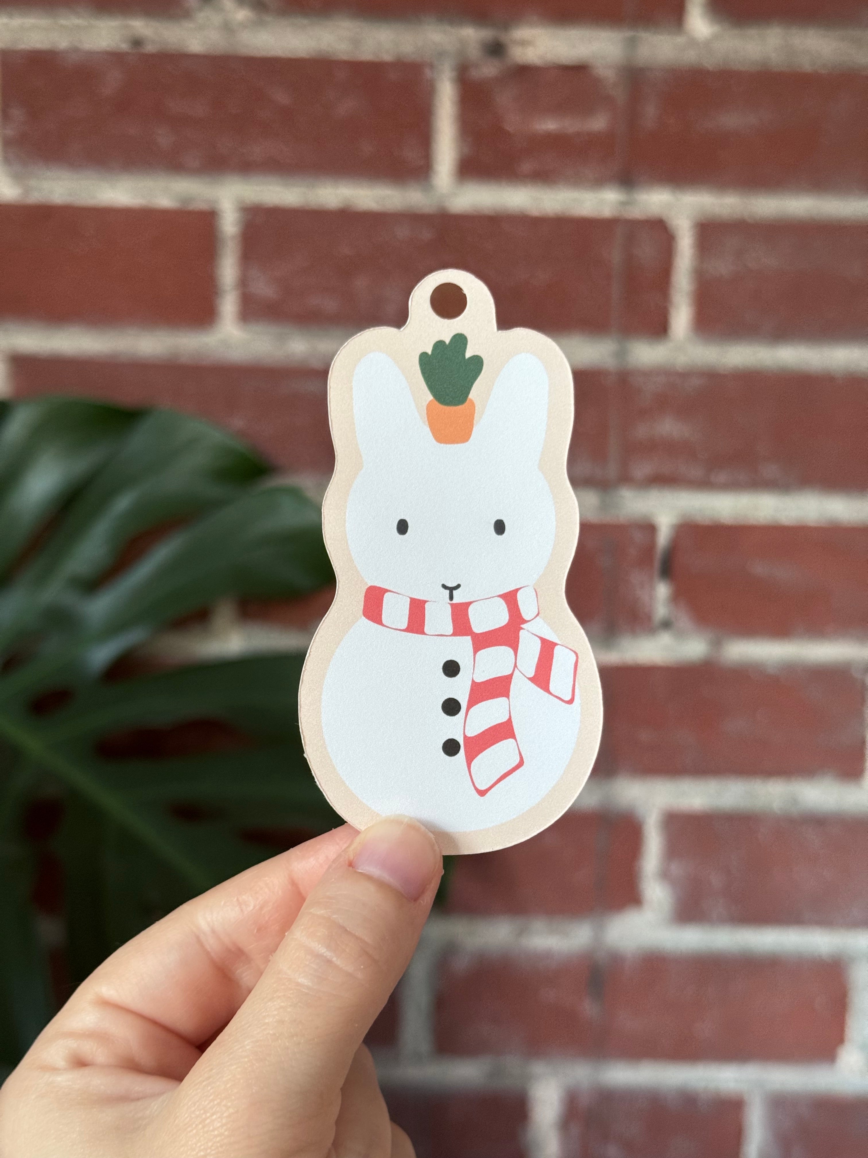 Christmas Cookies Gift Tags, Set of 8  - “Sugarplums & Gingerbread Buns"