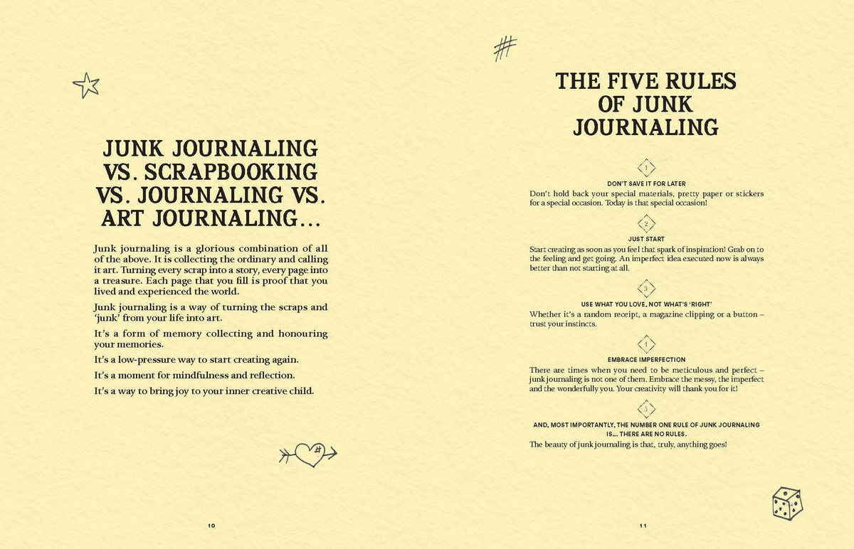 A Year of Junk Journaling Book