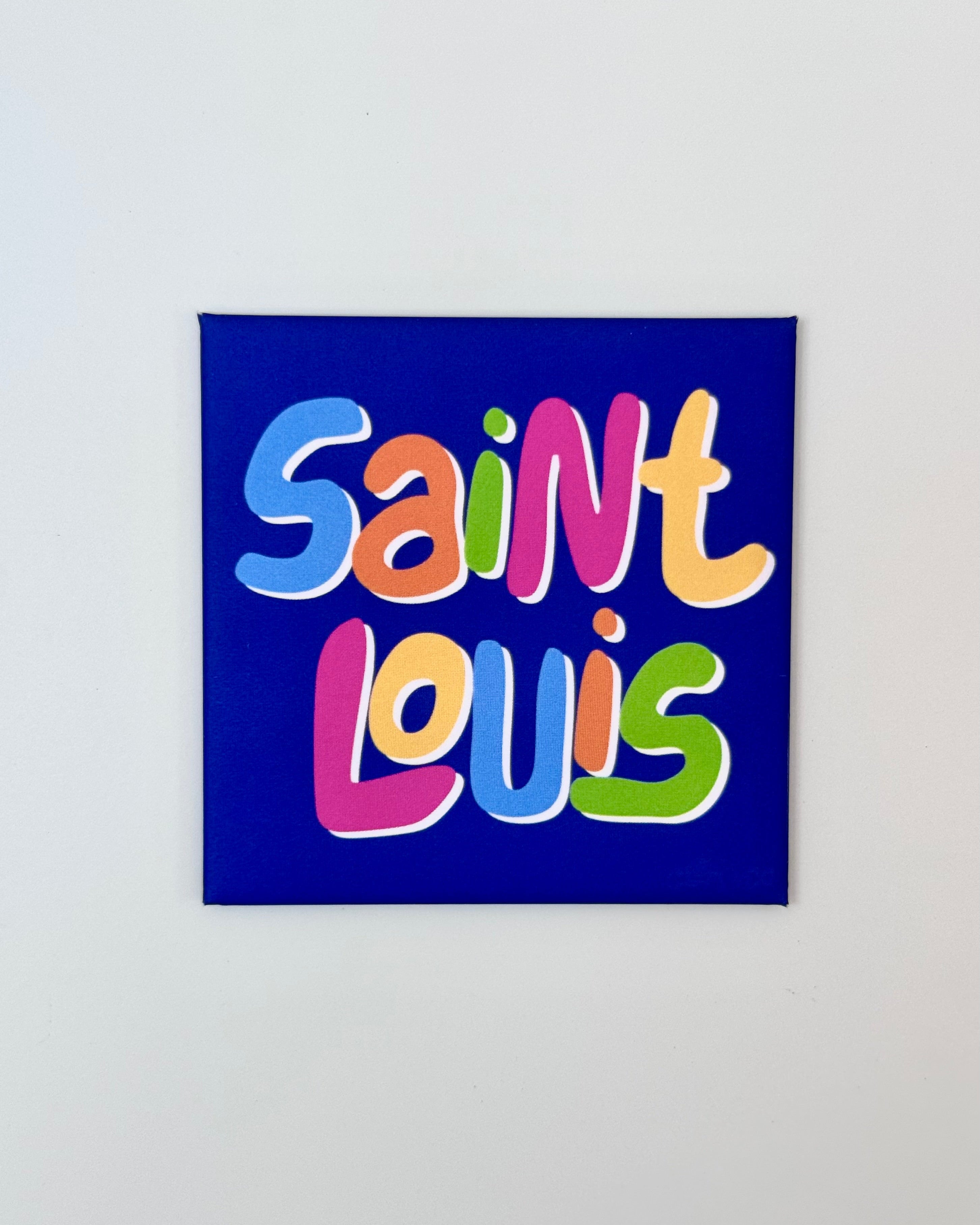 Blue Saint Louis Magnet