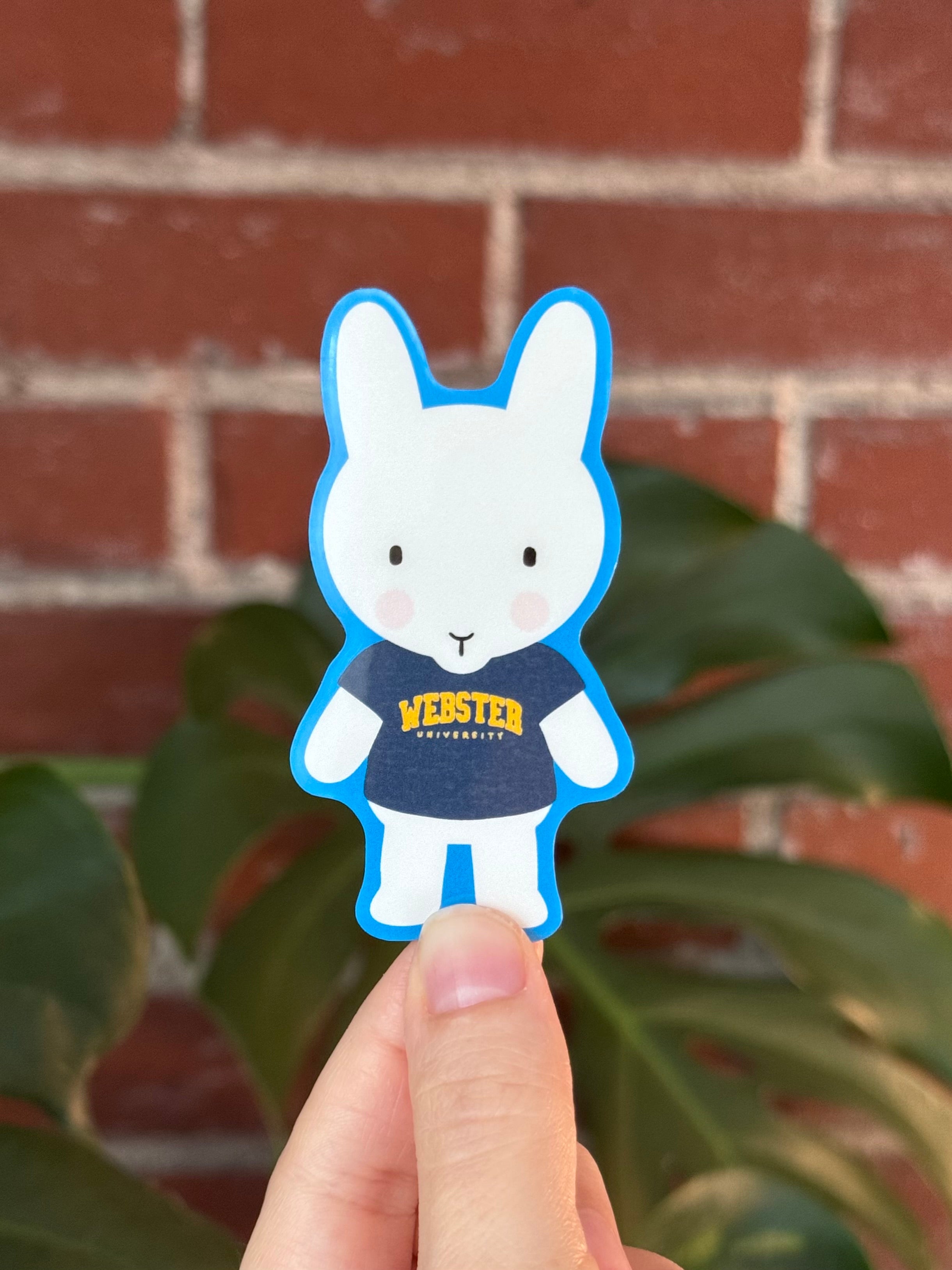 Clem Goes to College Sticker: Webster Edition!