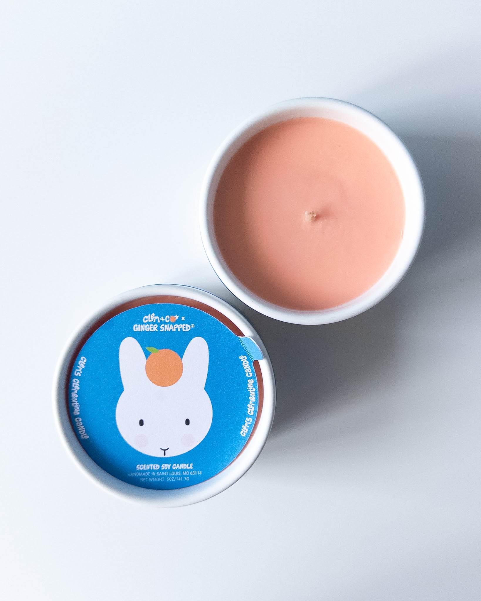 Clem's Clementine Candle by Ginger Snapped