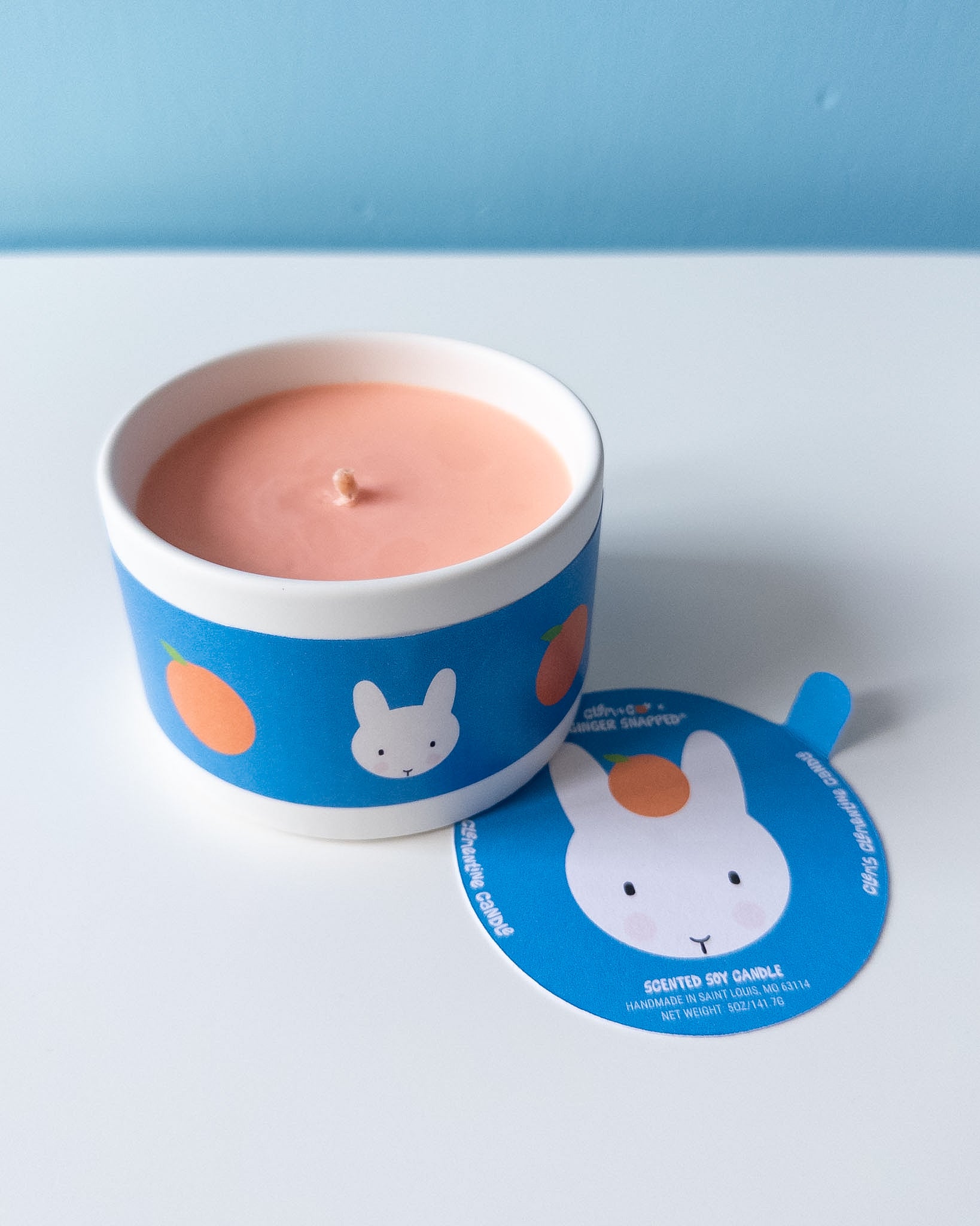 Clem's Clementine Candle by Ginger Snapped – Clem & Co.