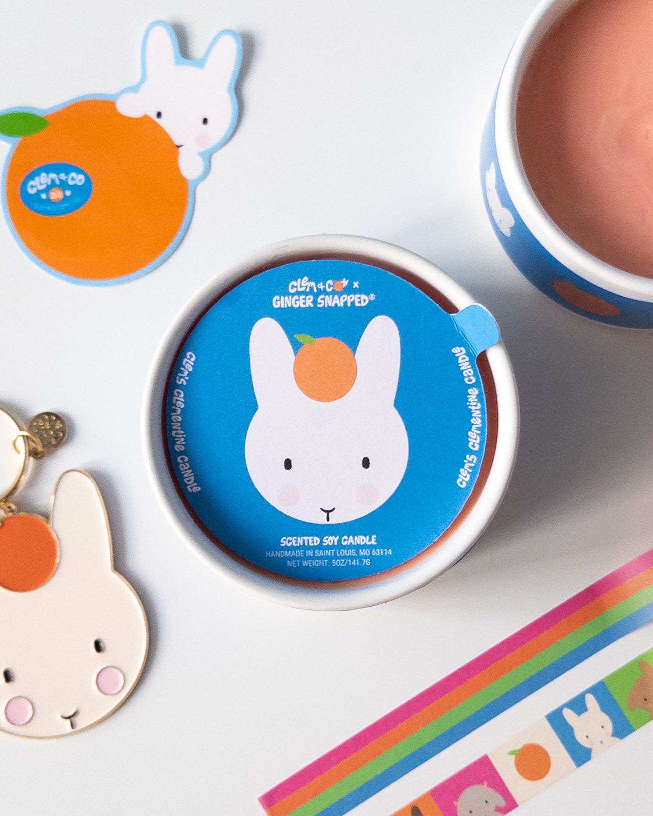 Clem's Clementine Candle by Ginger Snapped – Clem & Co.