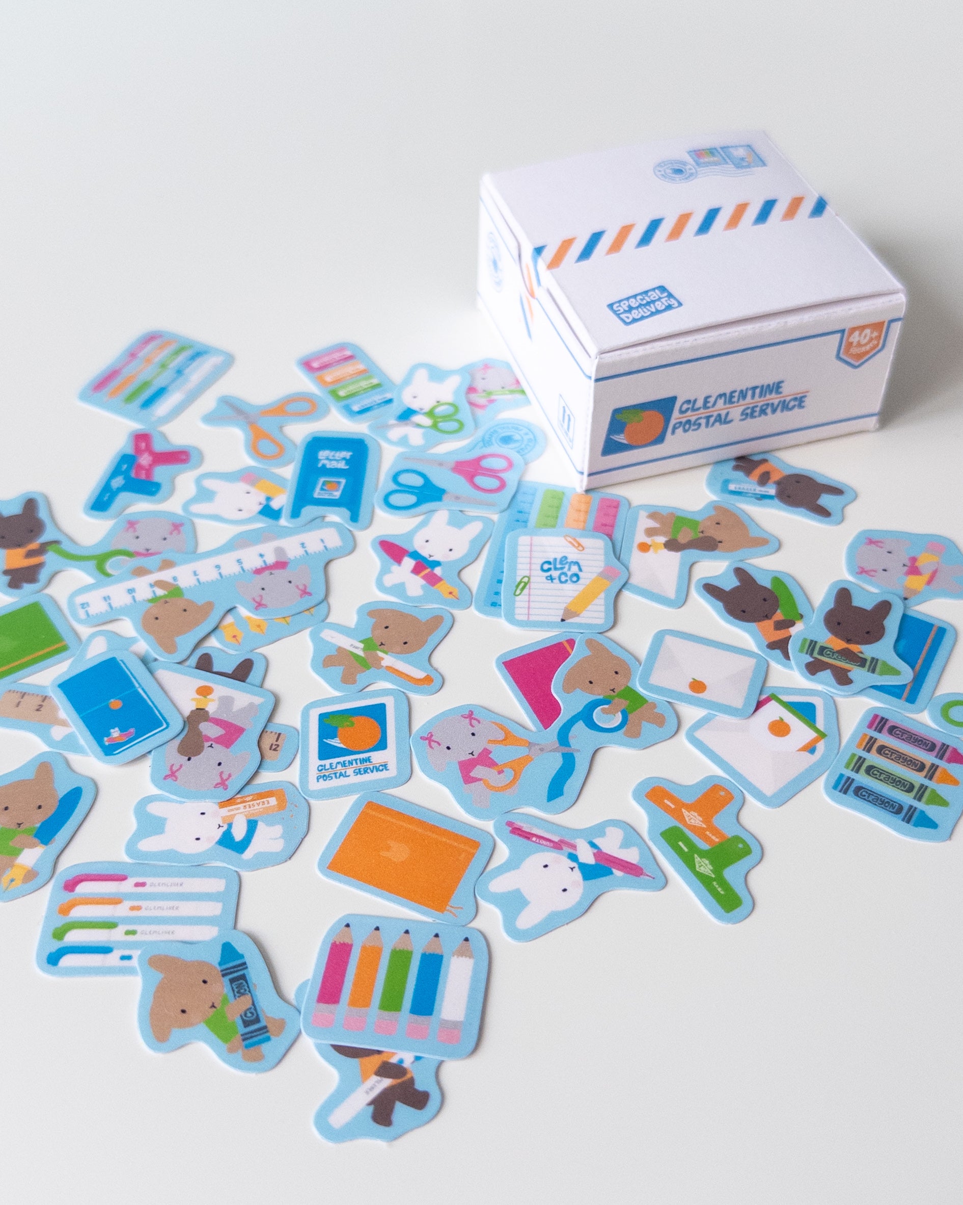 Clem's Stationery Haul Mini Sticker Box