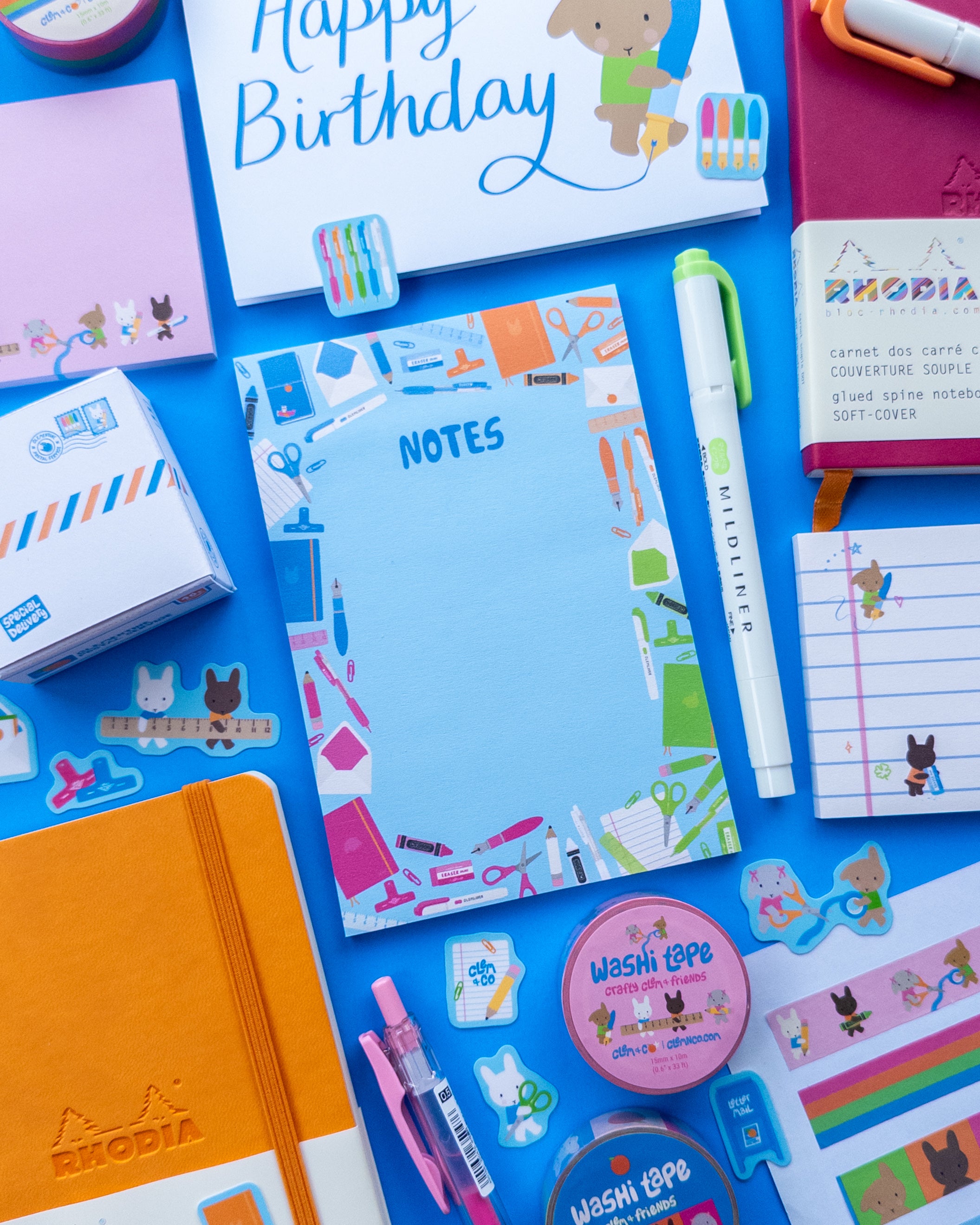 Stationery Haul Sticky Notepad