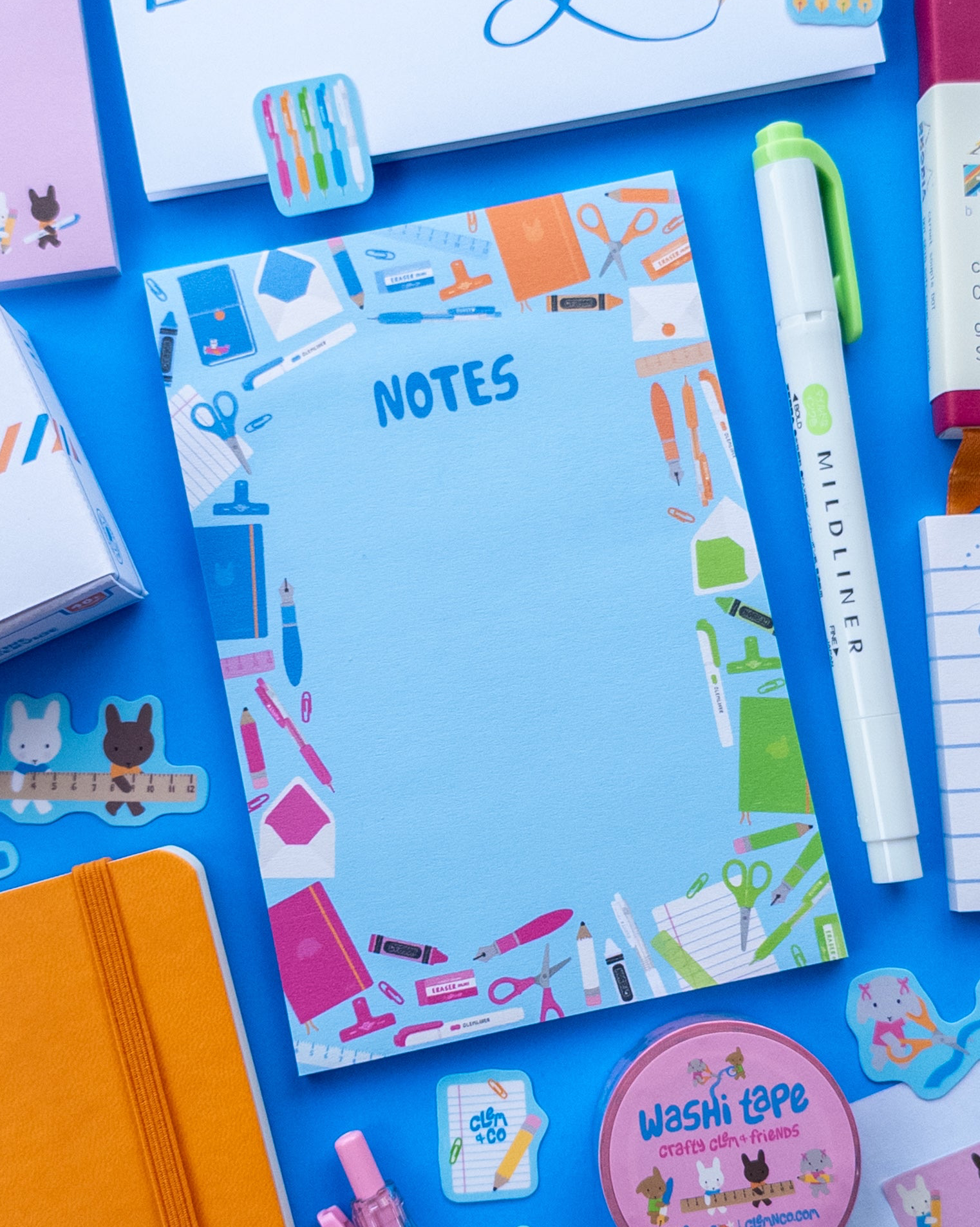 Stationery Haul Sticky Notepad