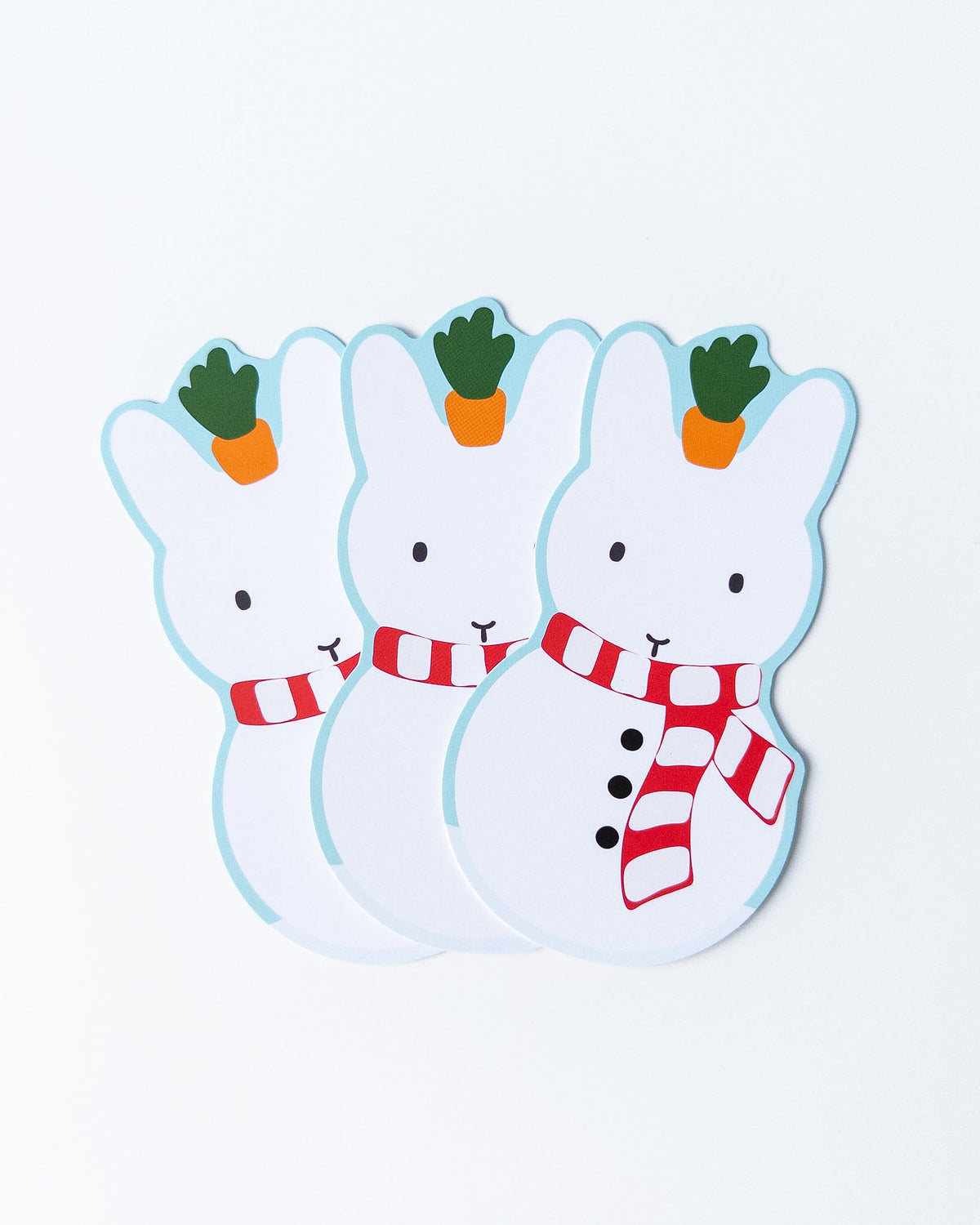 Clem the Snowbun Bookmark - Winter Bunderland