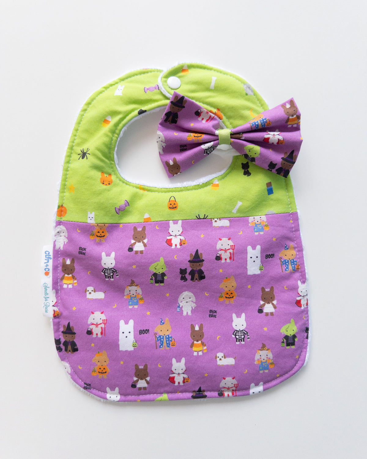 Halloween Baby Headband Bow - Clem & Co x Sweets for Reese