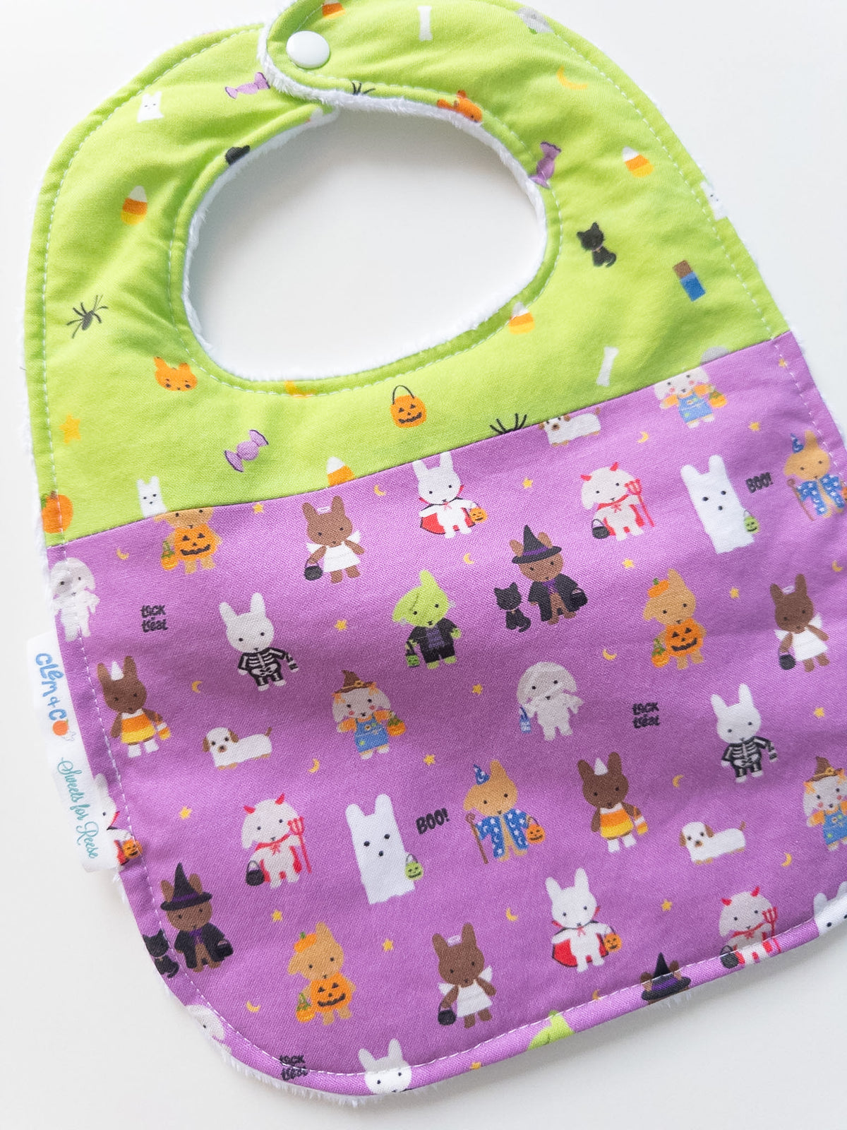 Halloween Bib - Clem & Co x Sweets for Reese