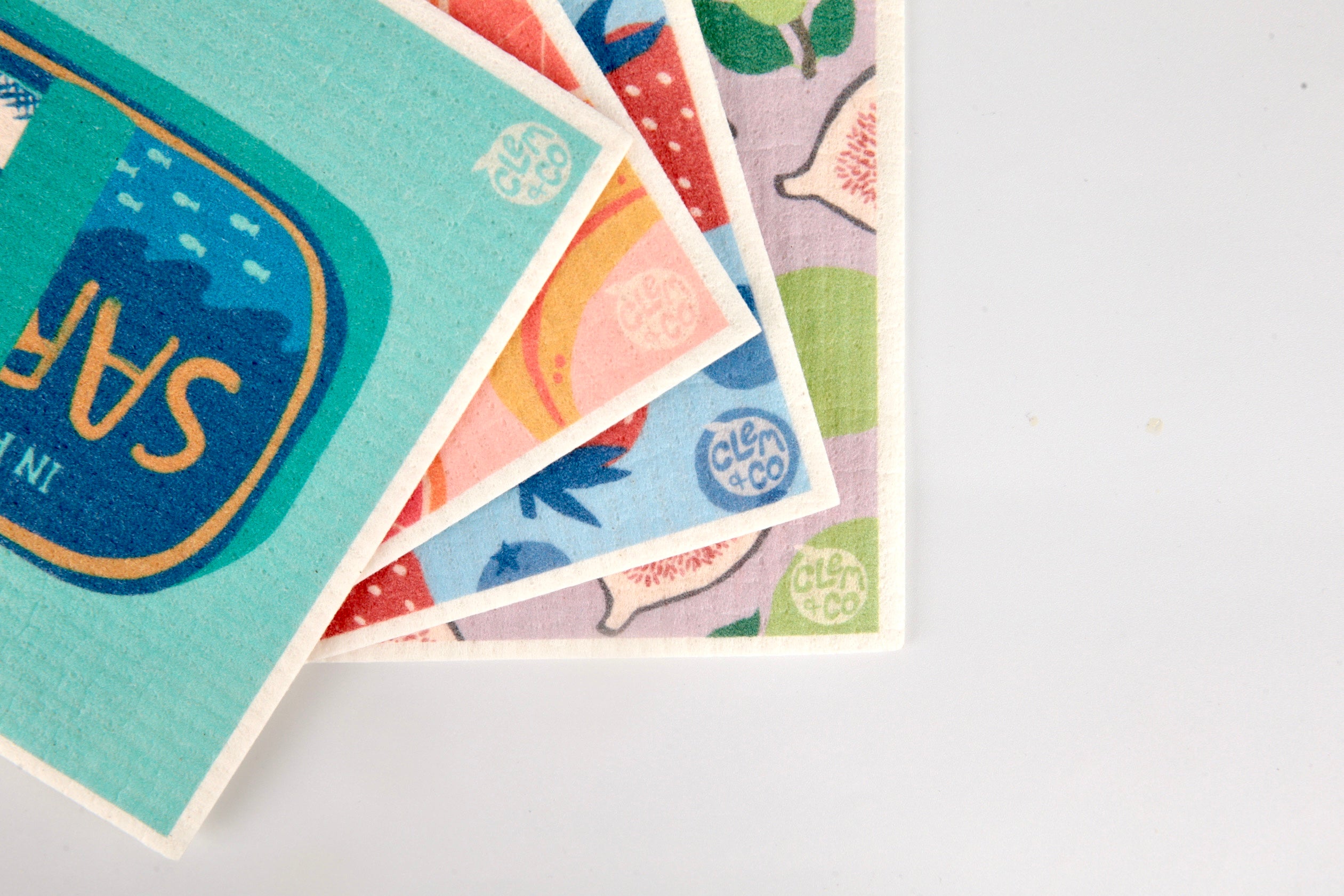 Figs & Pears Swedish Dish Cloth