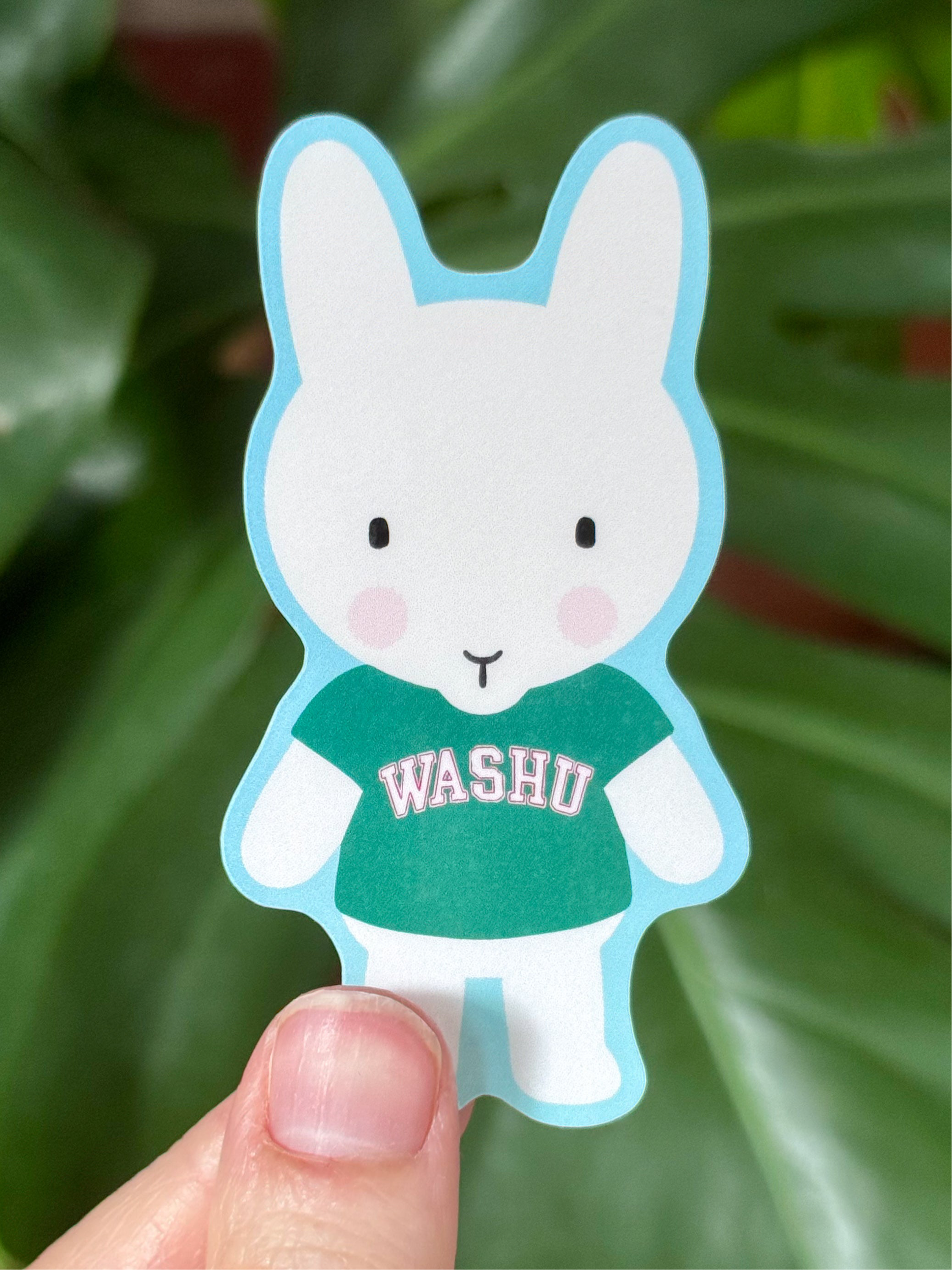 Clem Goes to College Sticker: WashU Edition!
