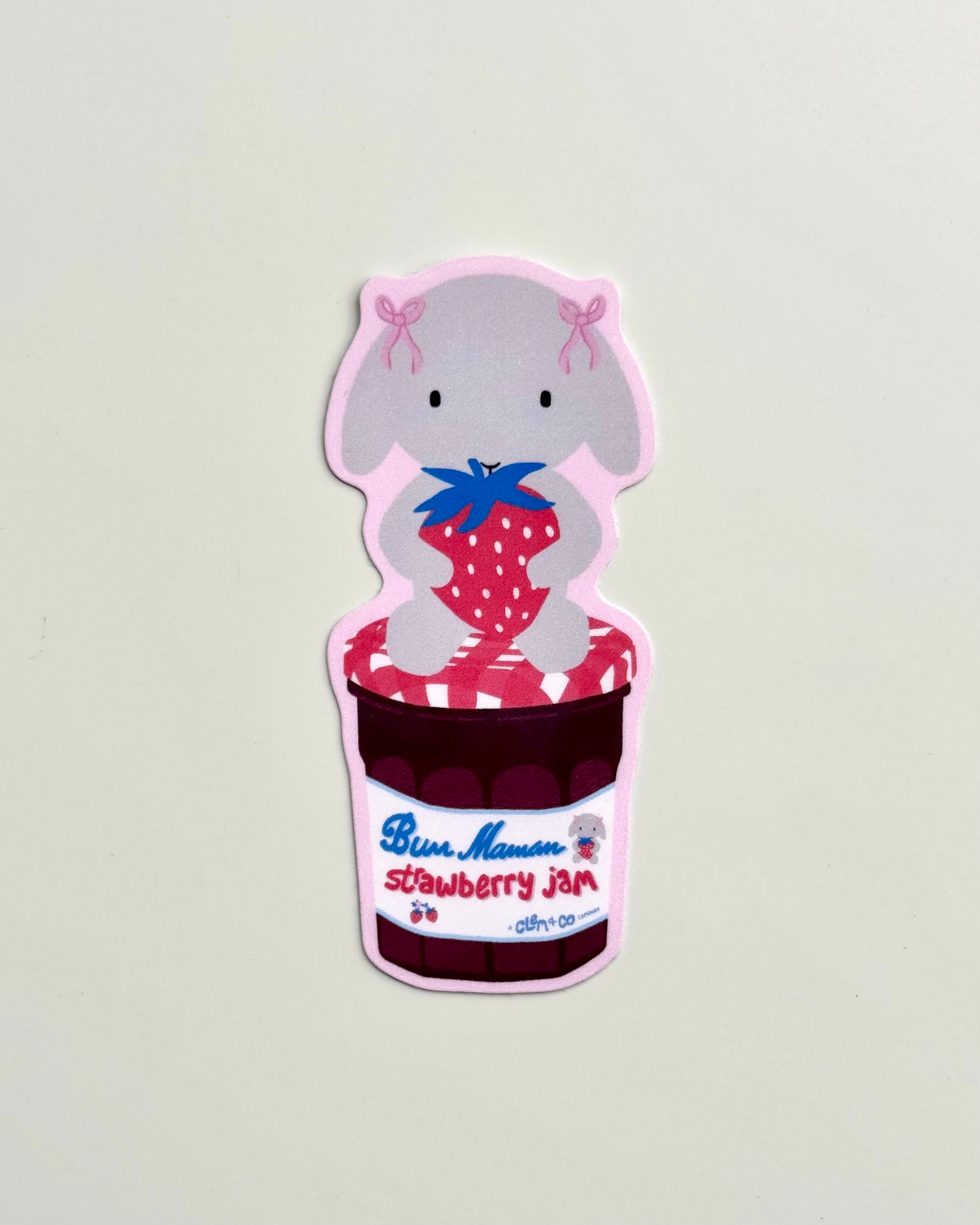 Winnie the Bun & Bun Maman Jam Sticker