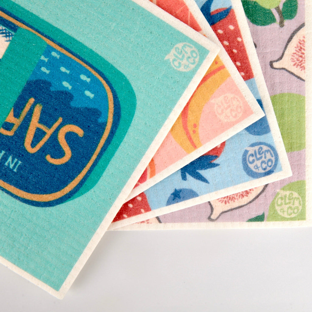 Sardine Tin Swedish Dish Cloth