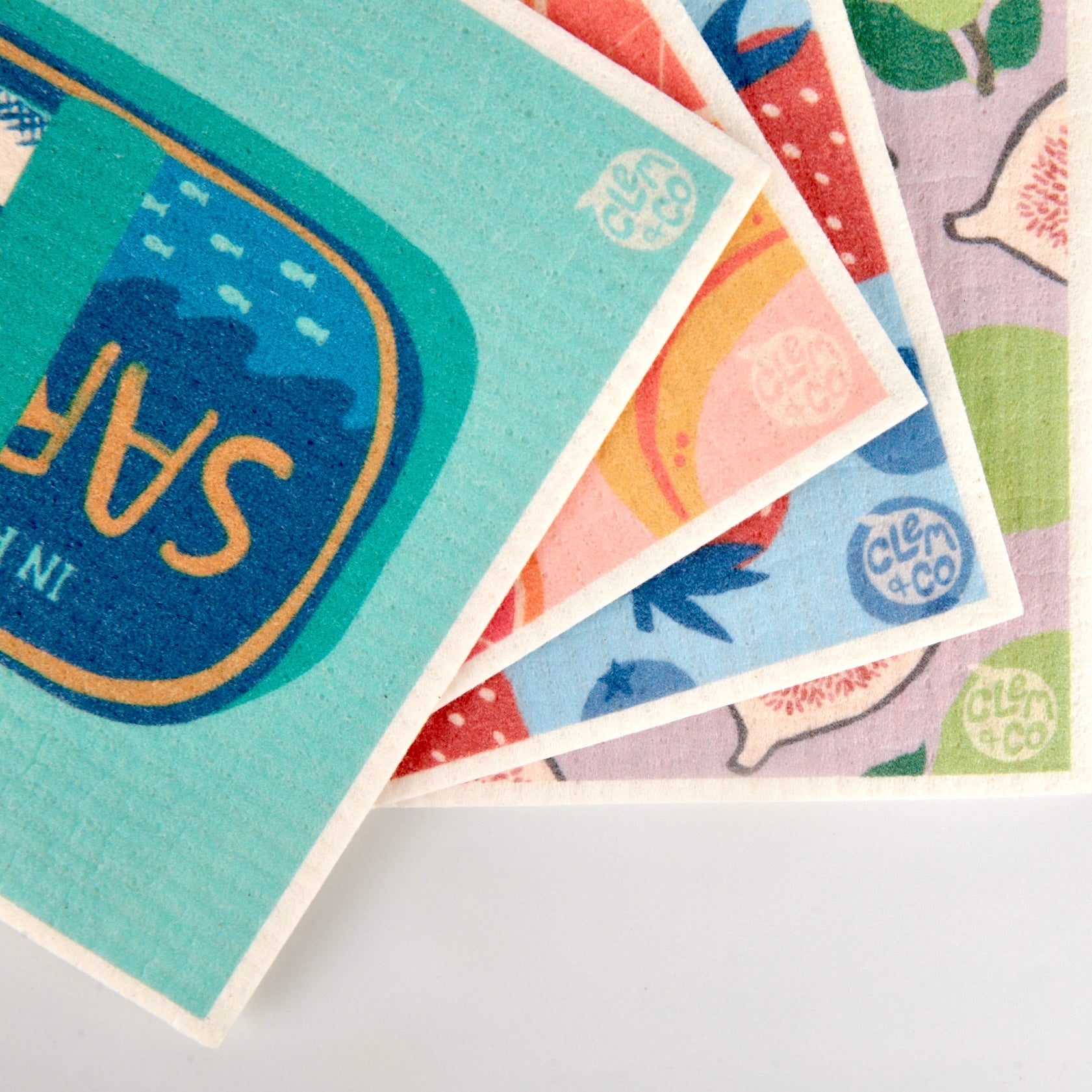 Sardine Tin Swedish Dish Cloth
