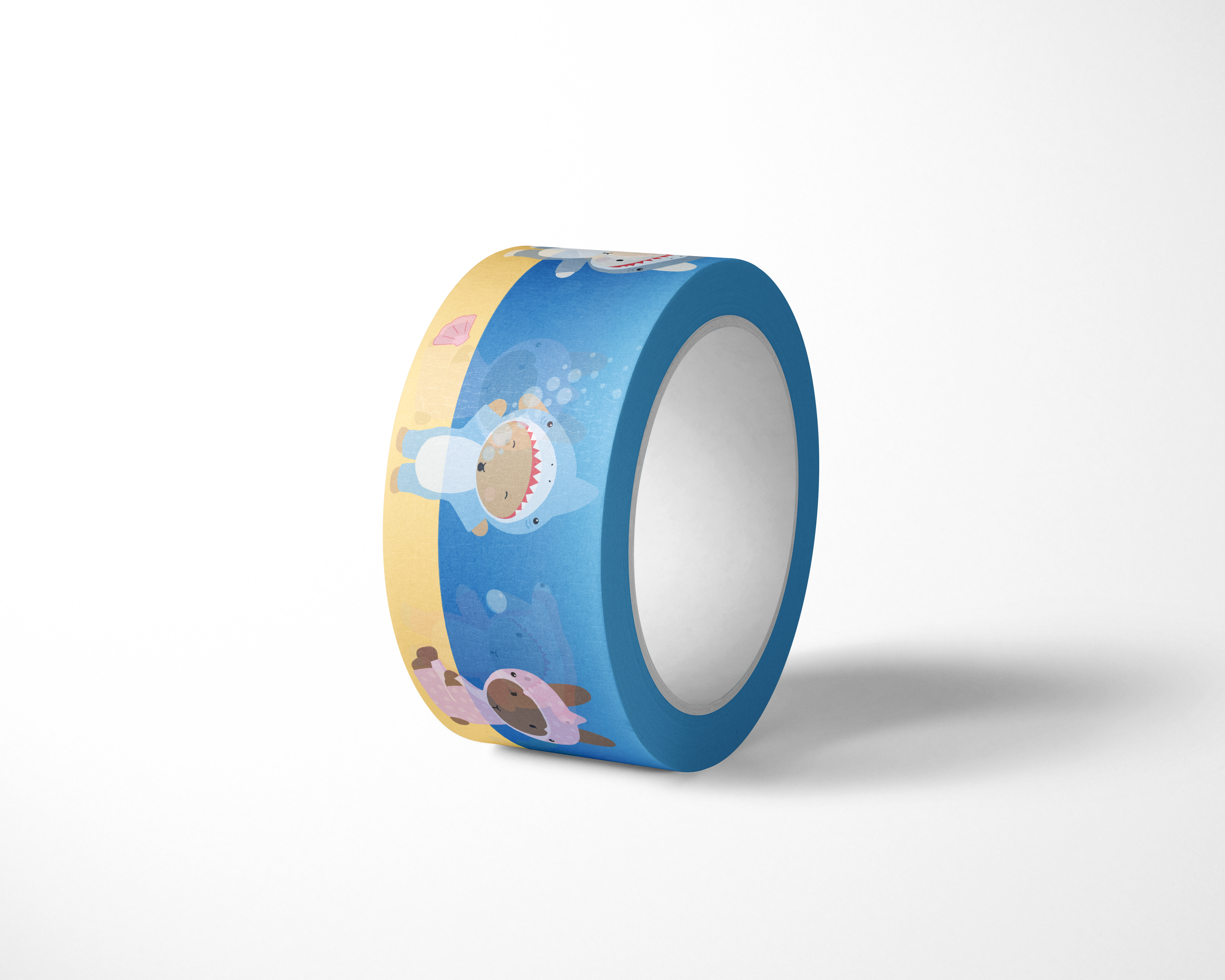 BUN-der the Sea Shark Clem & Friends Washi Tape